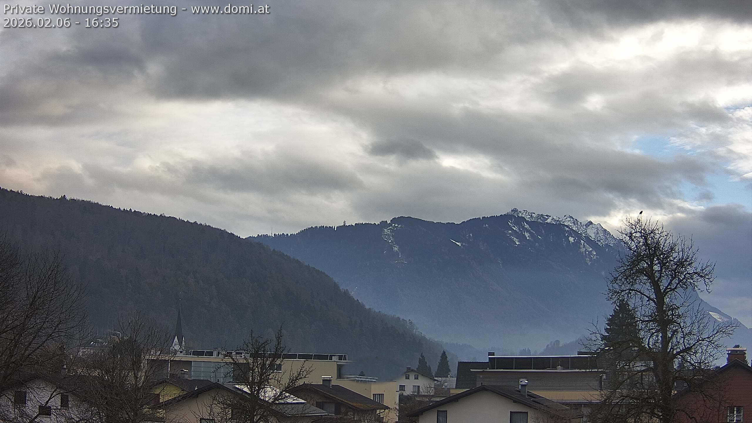 Archiv Foto Webcam Blick über Gisingen bei Feldkirch