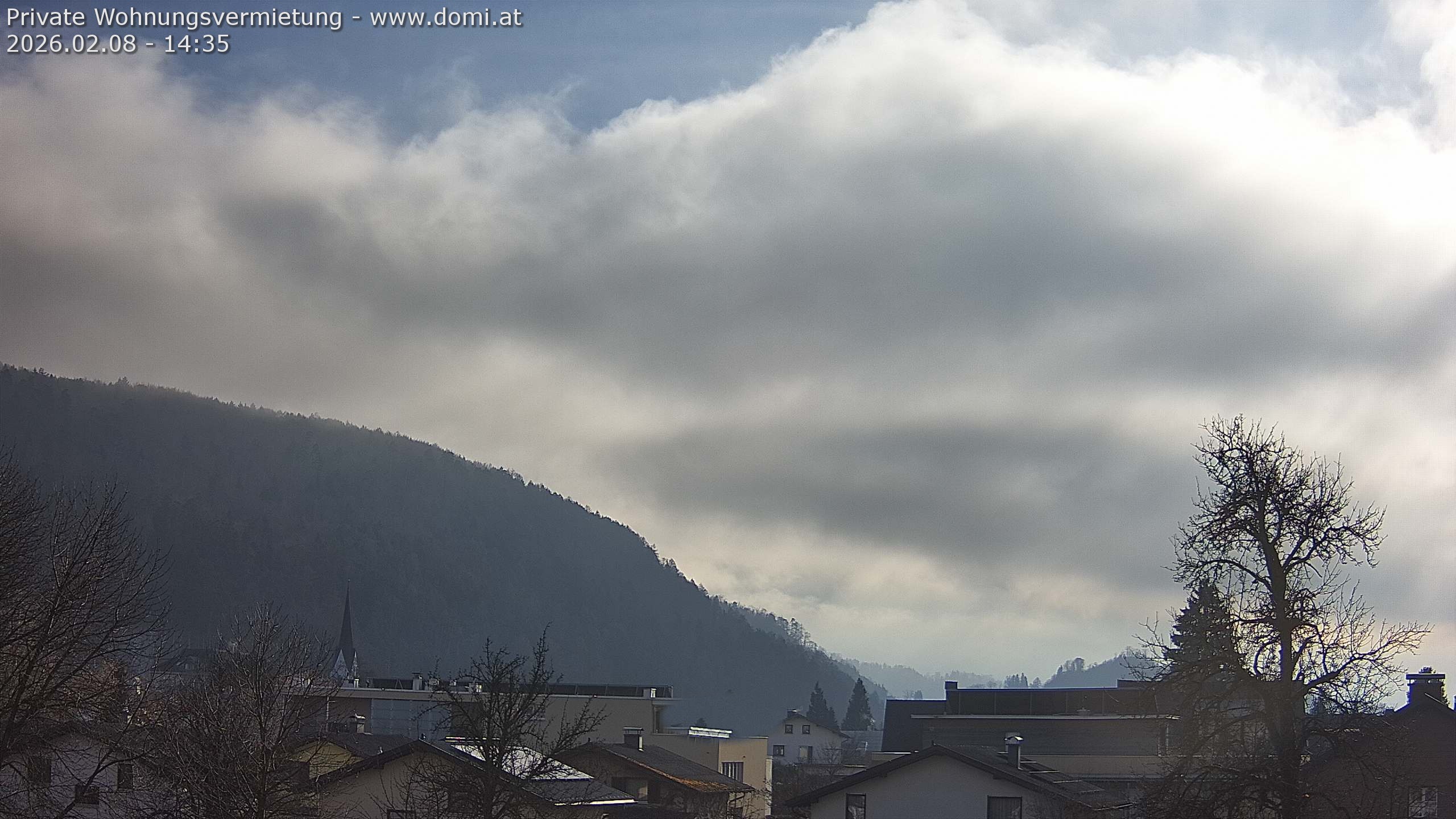 Archiv Foto Webcam Blick über Gisingen bei Feldkirch