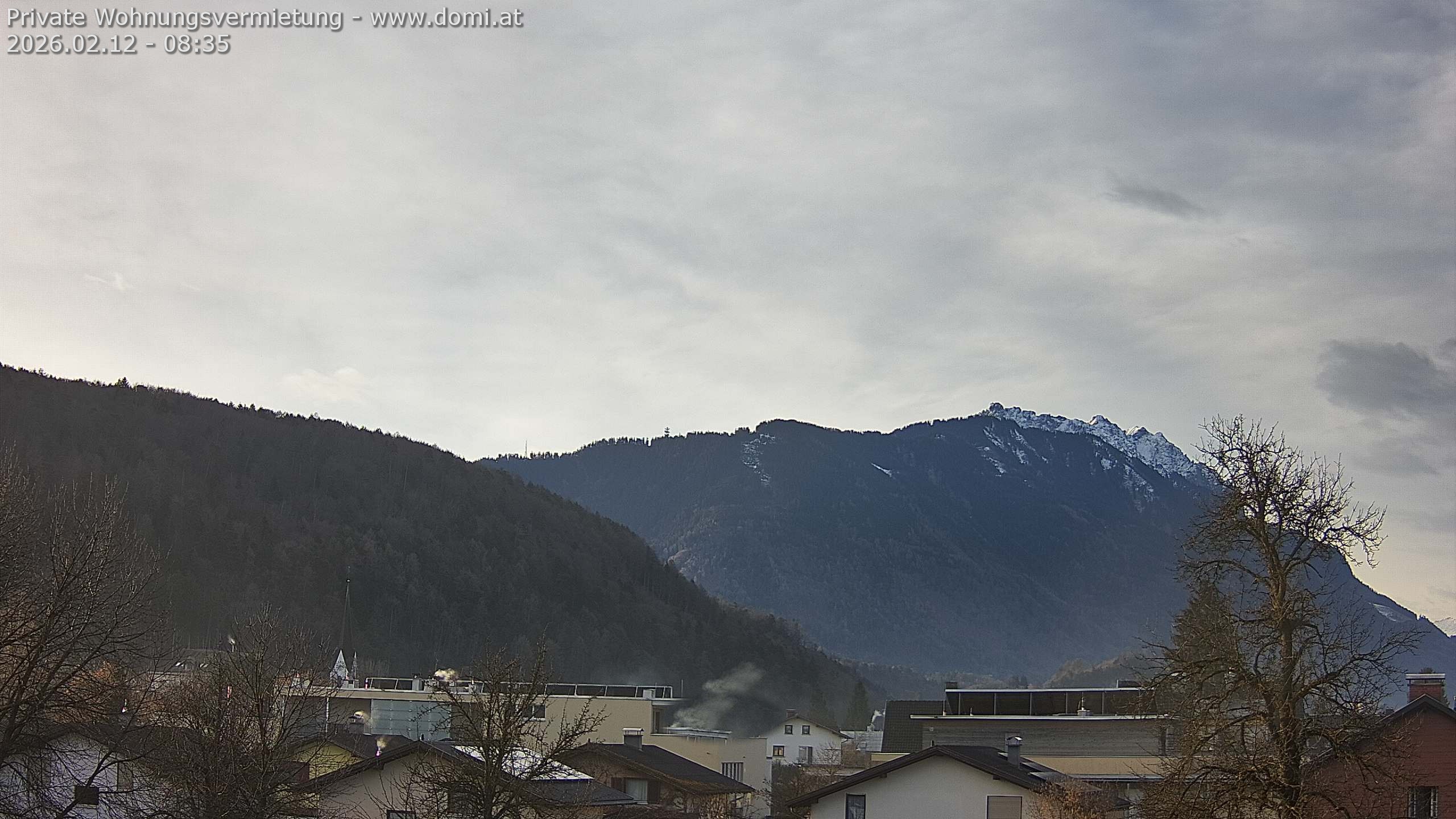 Archiv Foto Webcam Blick über Gisingen bei Feldkirch