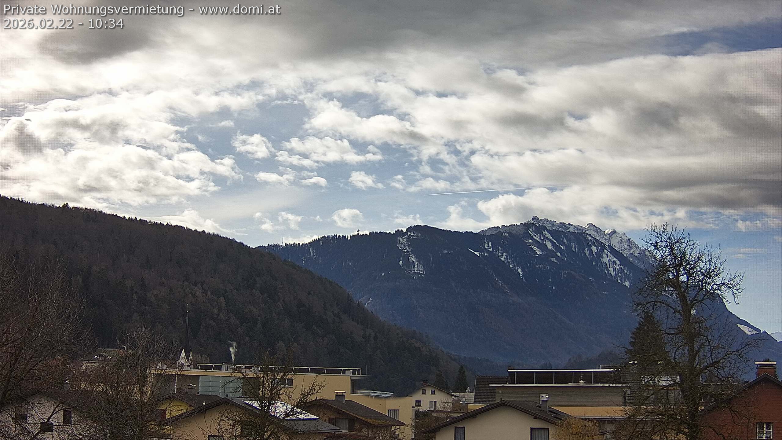 Archiv Foto Webcam Blick über Gisingen bei Feldkirch