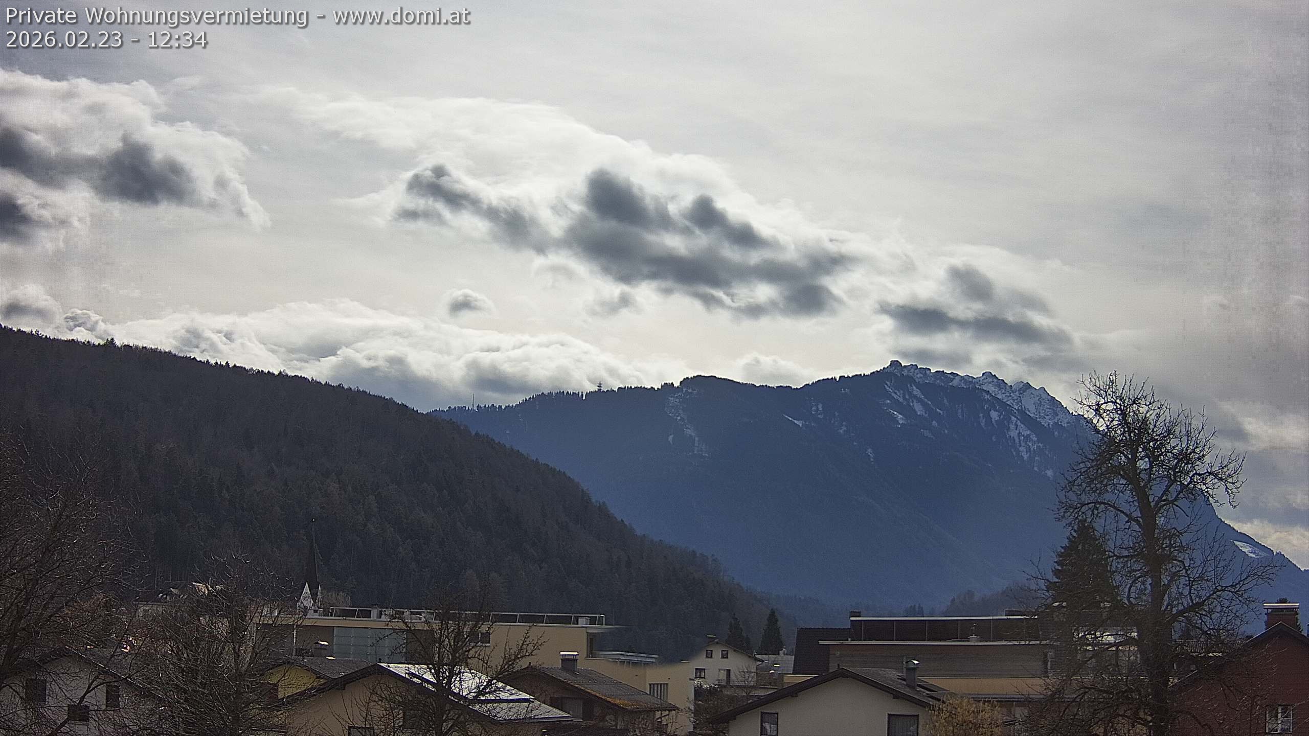 Archiv Foto Webcam Blick über Gisingen bei Feldkirch