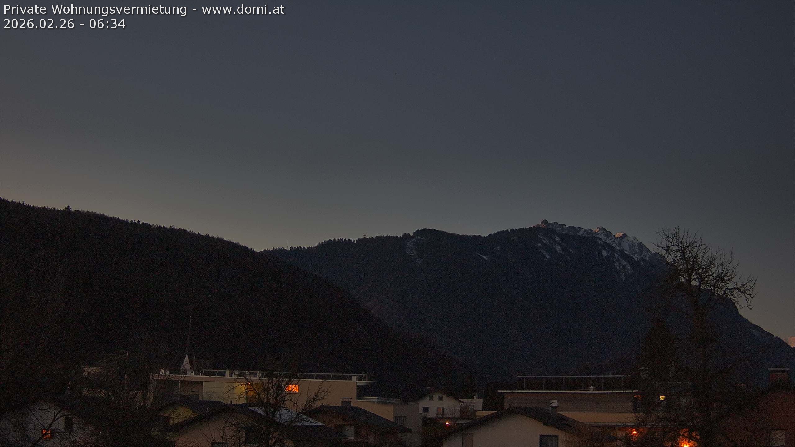 Archived image Webcam View over Gisingen in Feldkirch