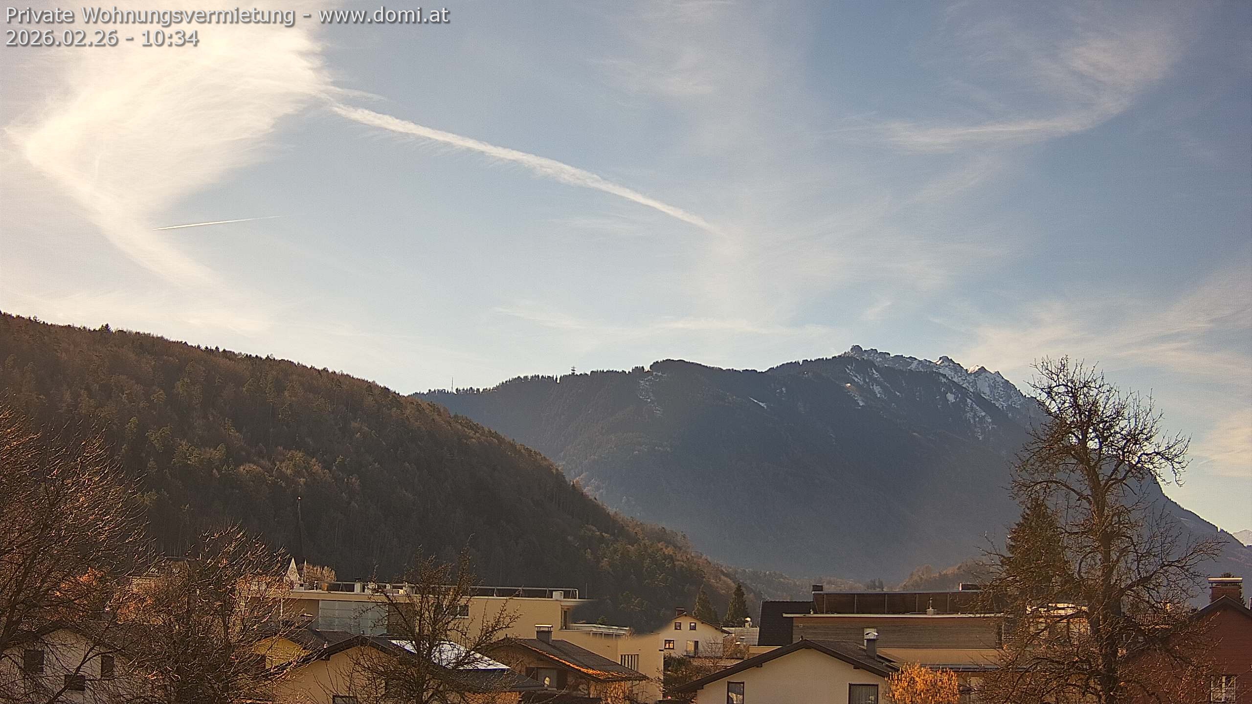 Archived image Webcam View over Gisingen in Feldkirch