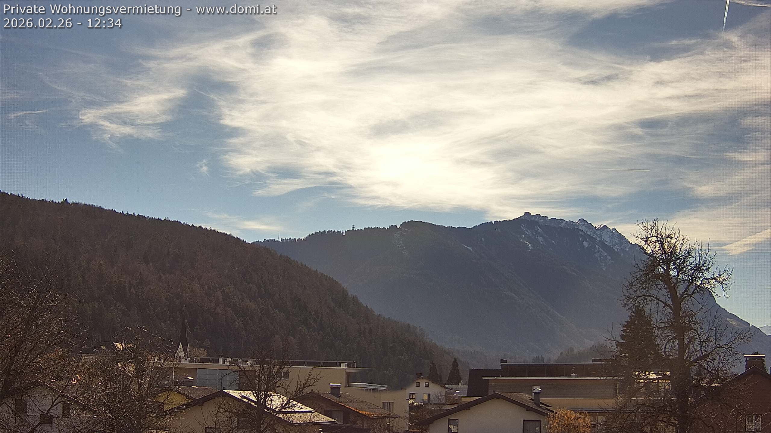 Archived image Webcam View over Gisingen in Feldkirch