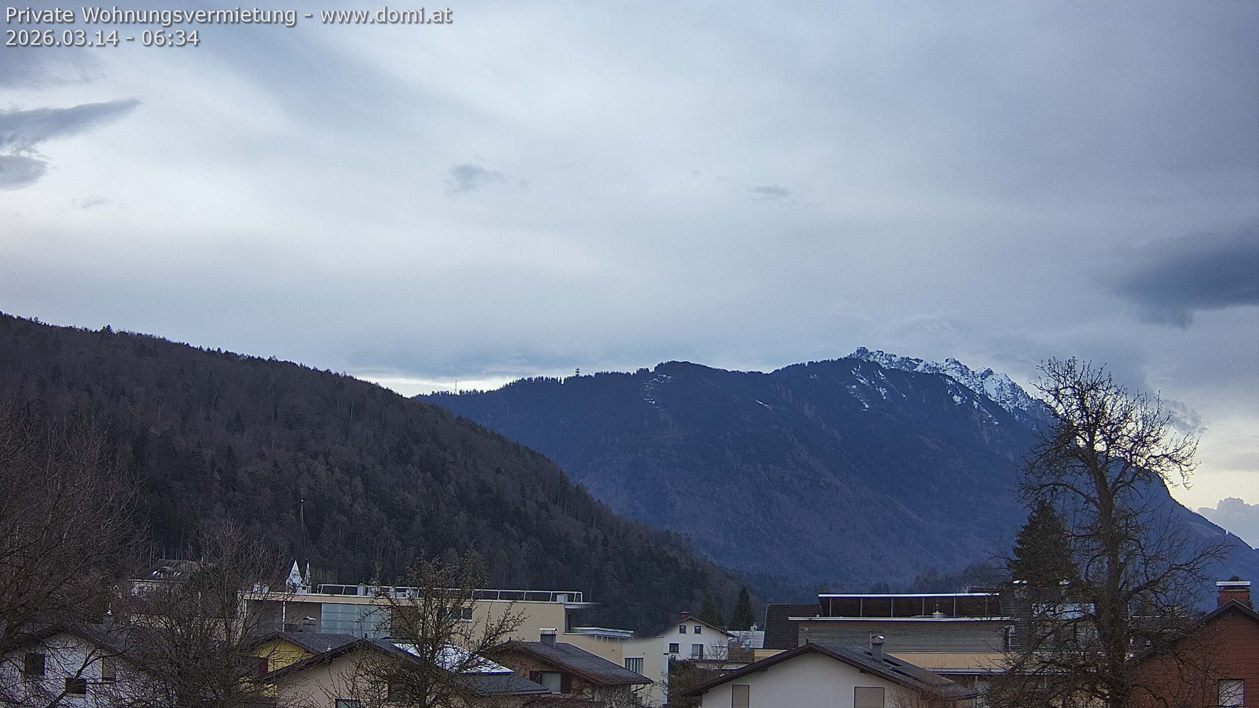 Archiv Foto Webcam Blick über Gisingen bei Feldkirch