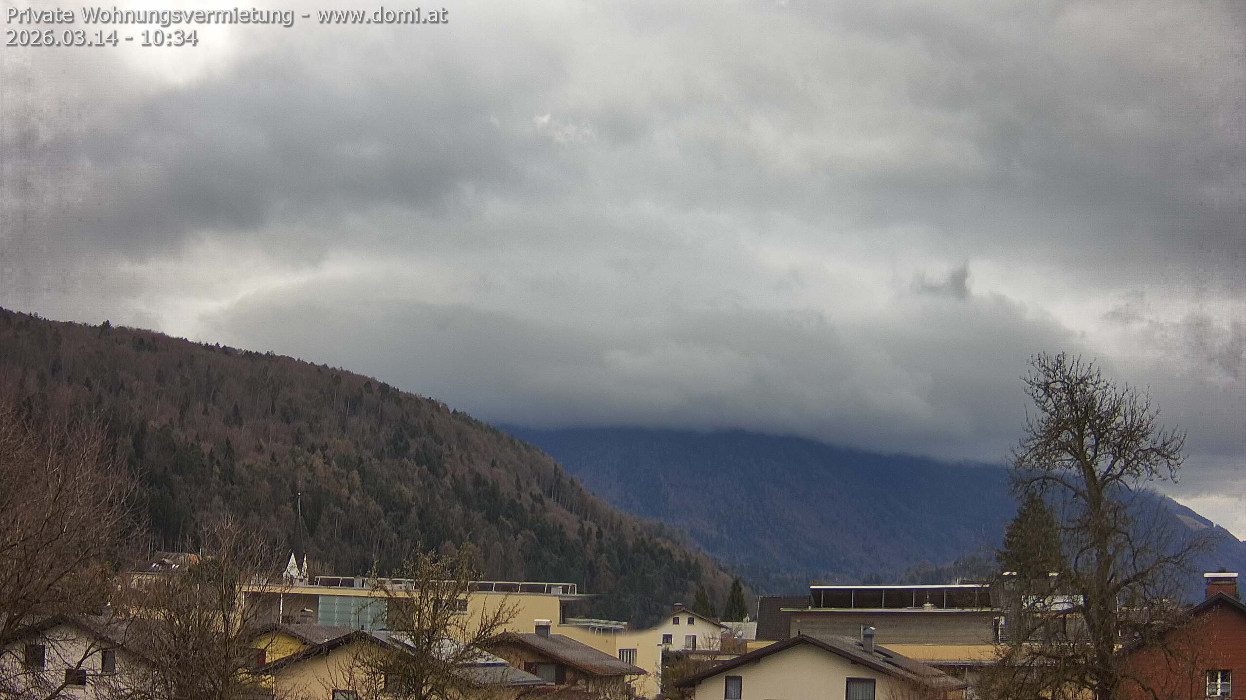 Archiv Foto Webcam Blick über Gisingen bei Feldkirch