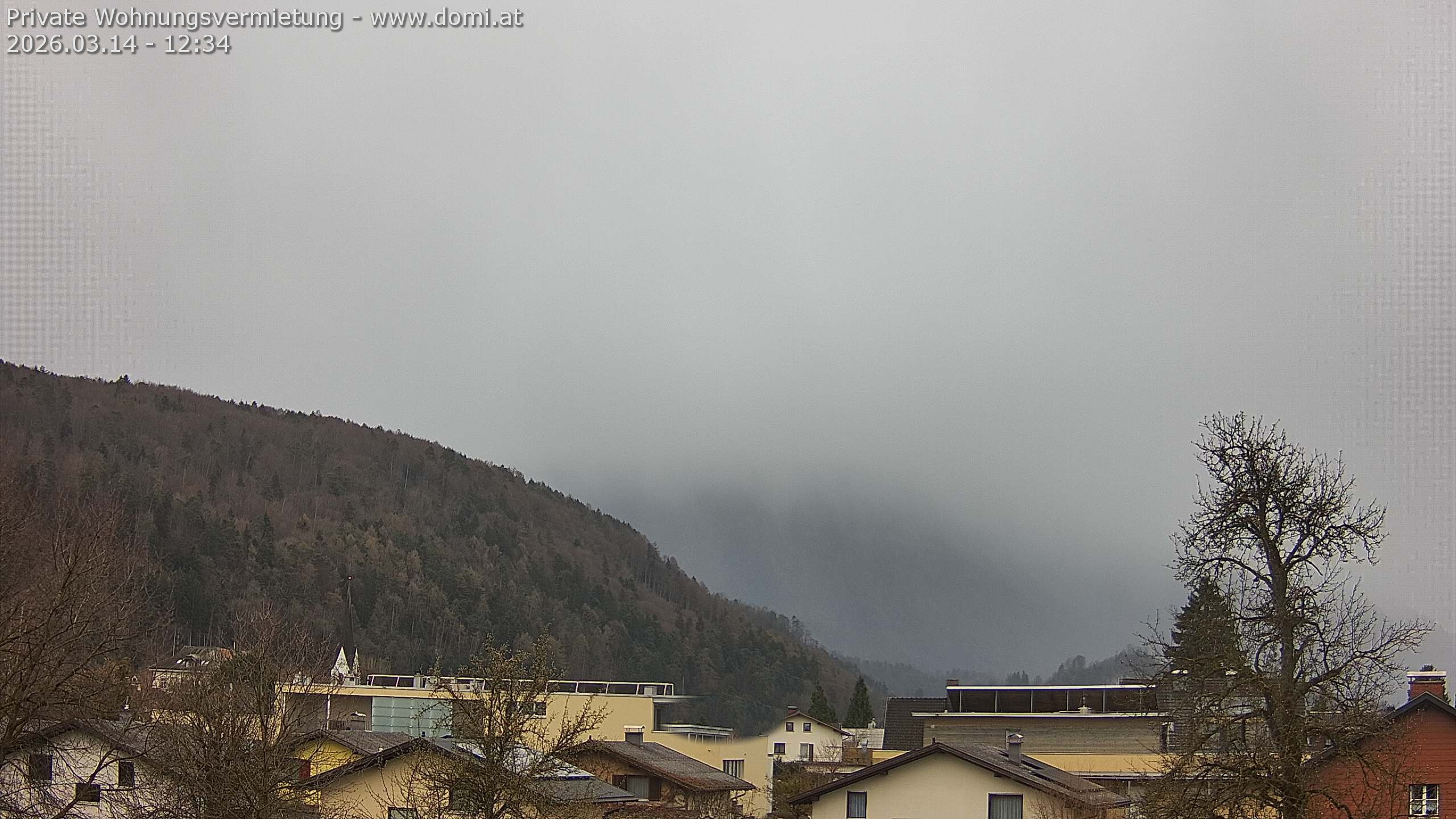 Archiv Foto Webcam Blick über Gisingen bei Feldkirch