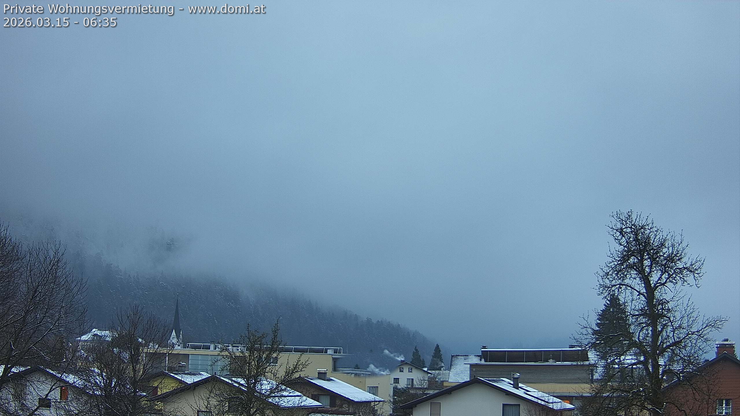 Archiv Foto Webcam Blick über Gisingen bei Feldkirch