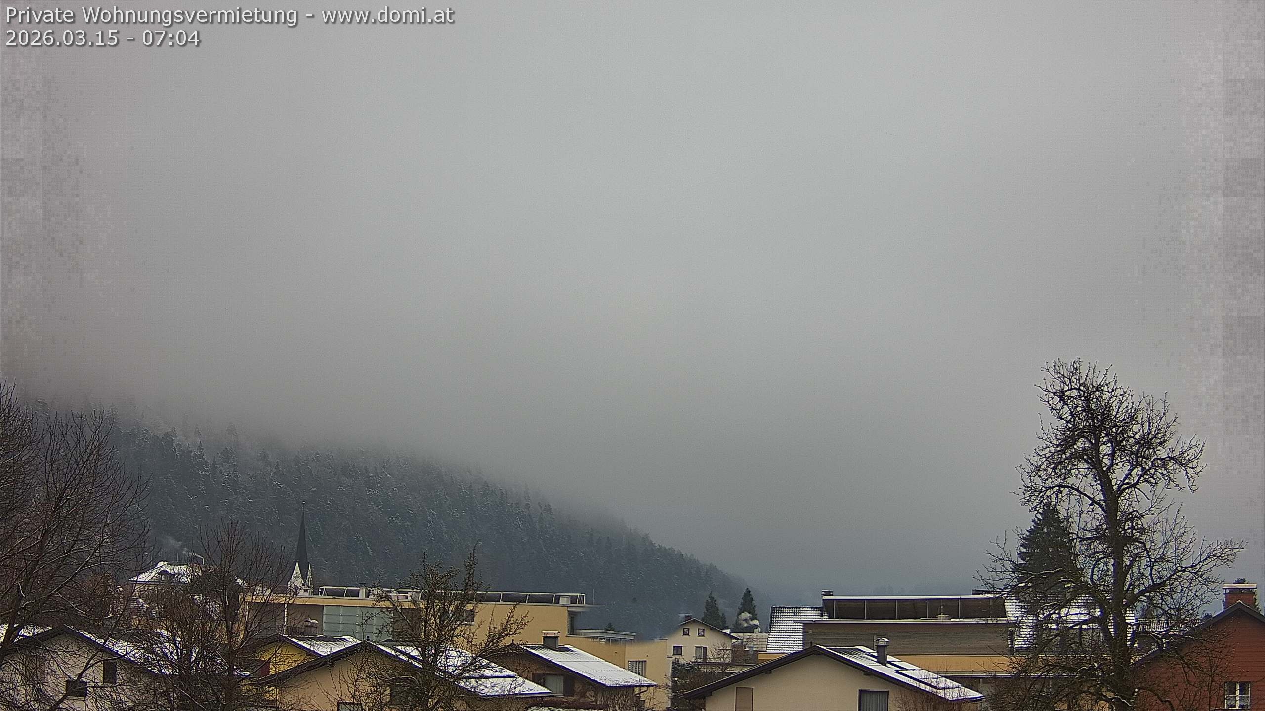 Archiv Foto Webcam Blick über Gisingen bei Feldkirch