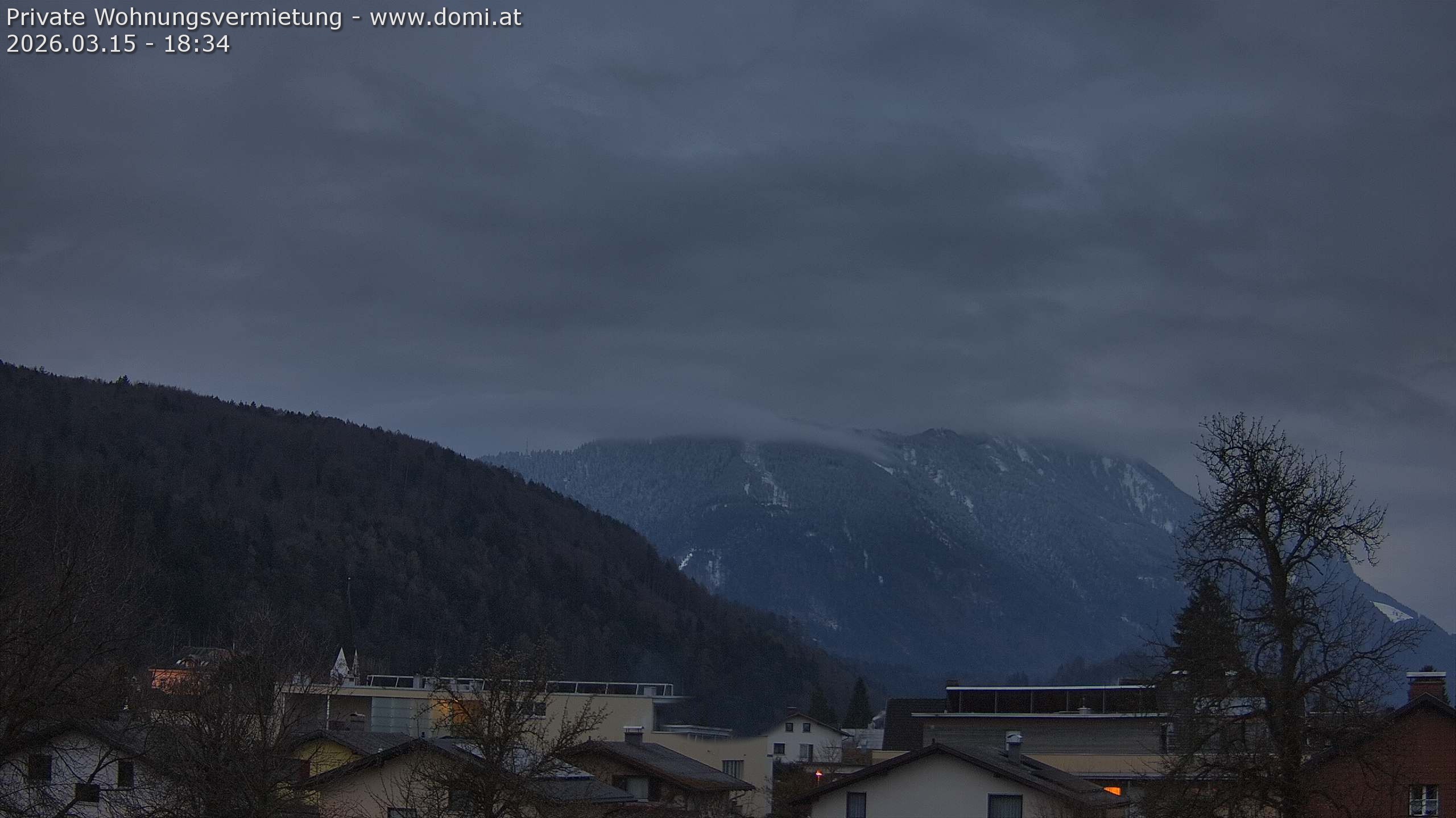 Archiv Foto Webcam Blick über Gisingen bei Feldkirch