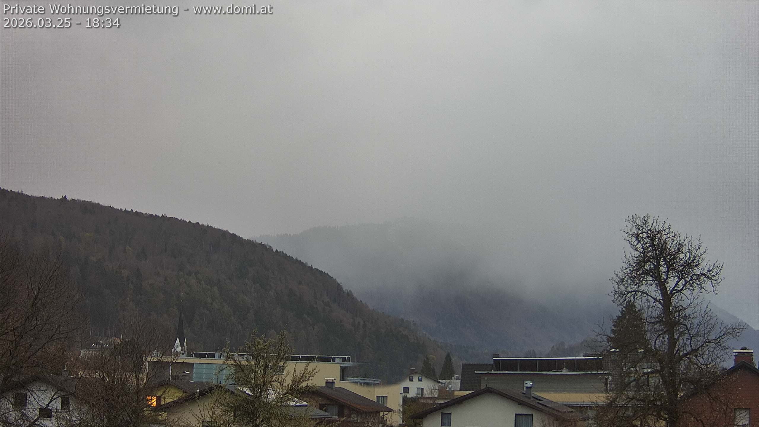 Archiv Foto Webcam Blick über Gisingen bei Feldkirch