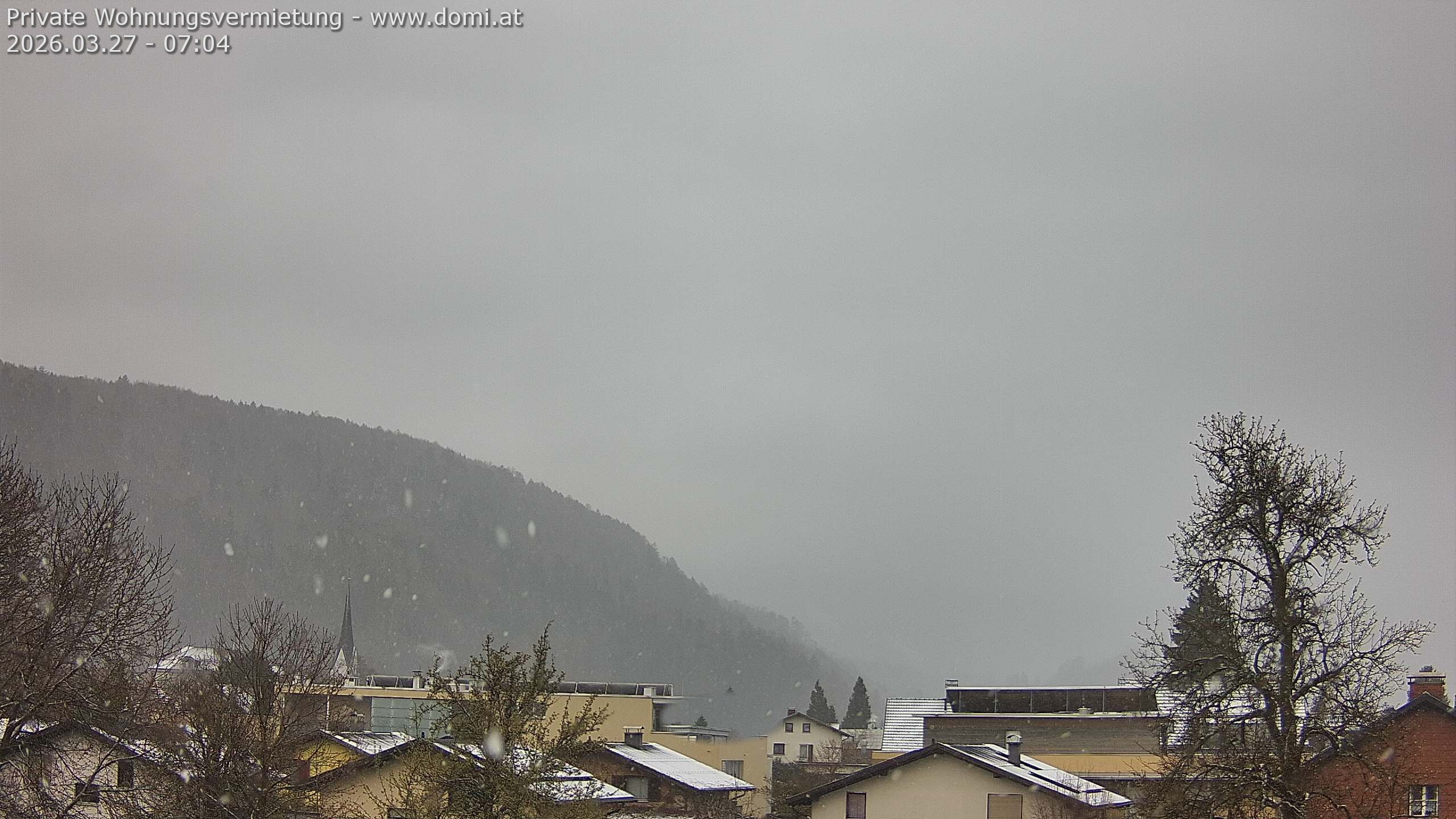 Archiv Foto Webcam Blick über Gisingen bei Feldkirch