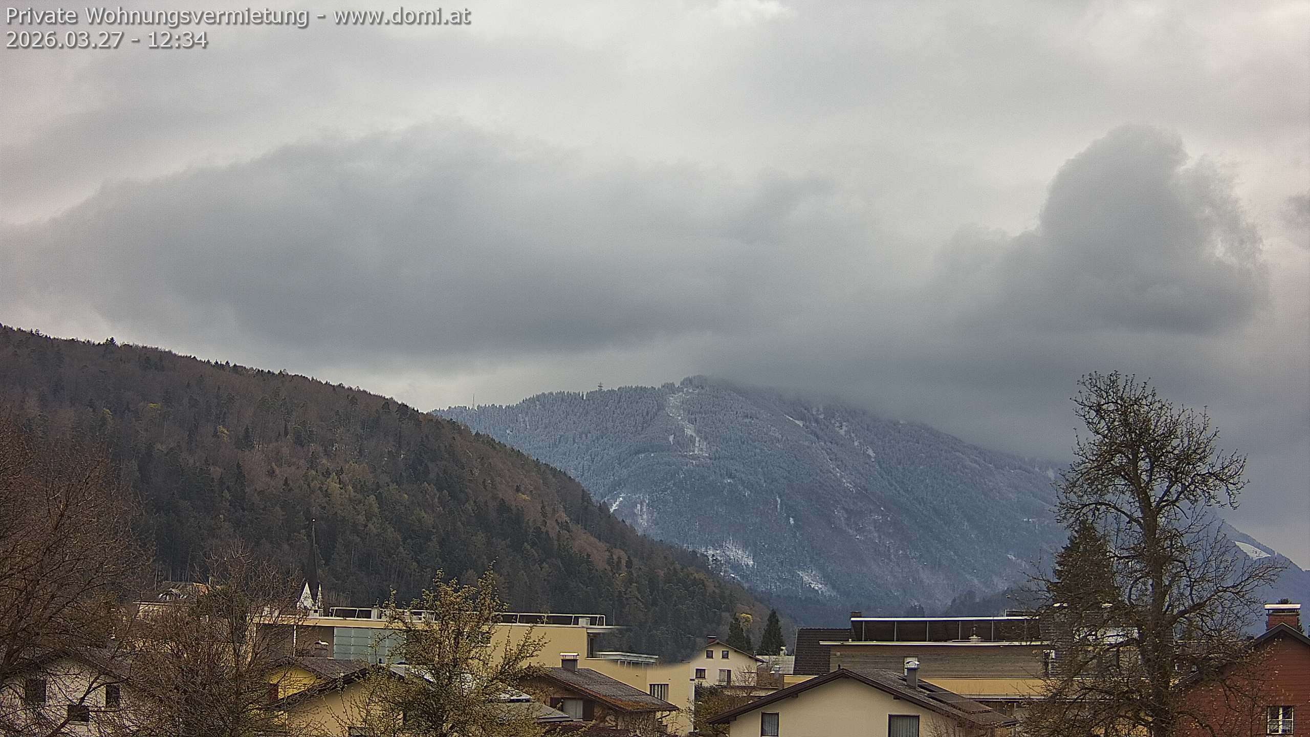 Archiv Foto Webcam Blick über Gisingen bei Feldkirch