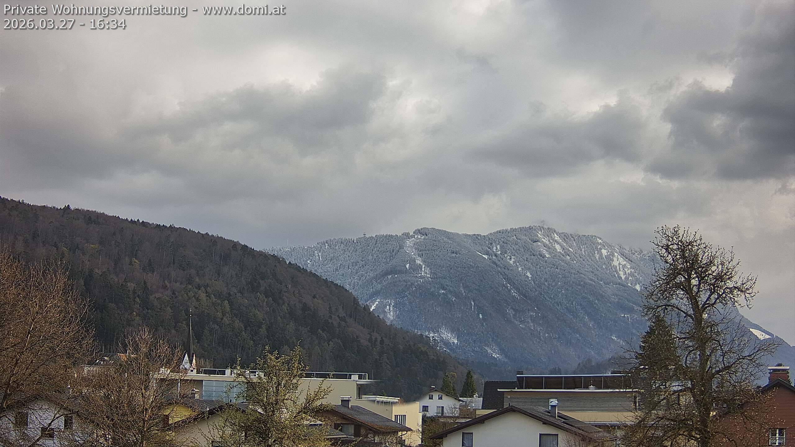Archiv Foto Webcam Blick über Gisingen bei Feldkirch