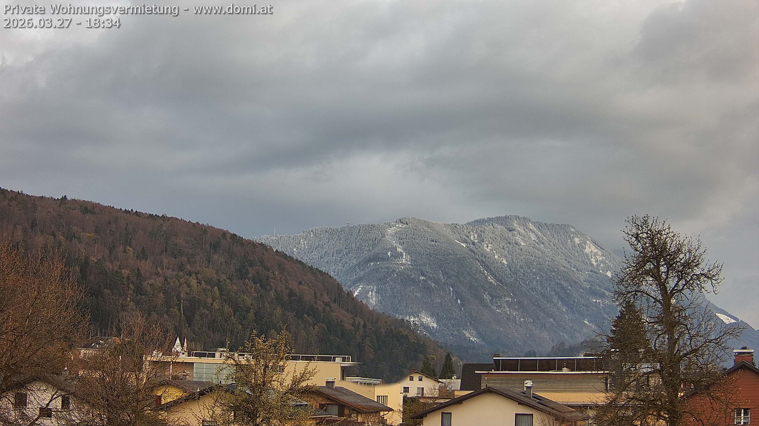 Archiv Foto Webcam Blick über Gisingen bei Feldkirch