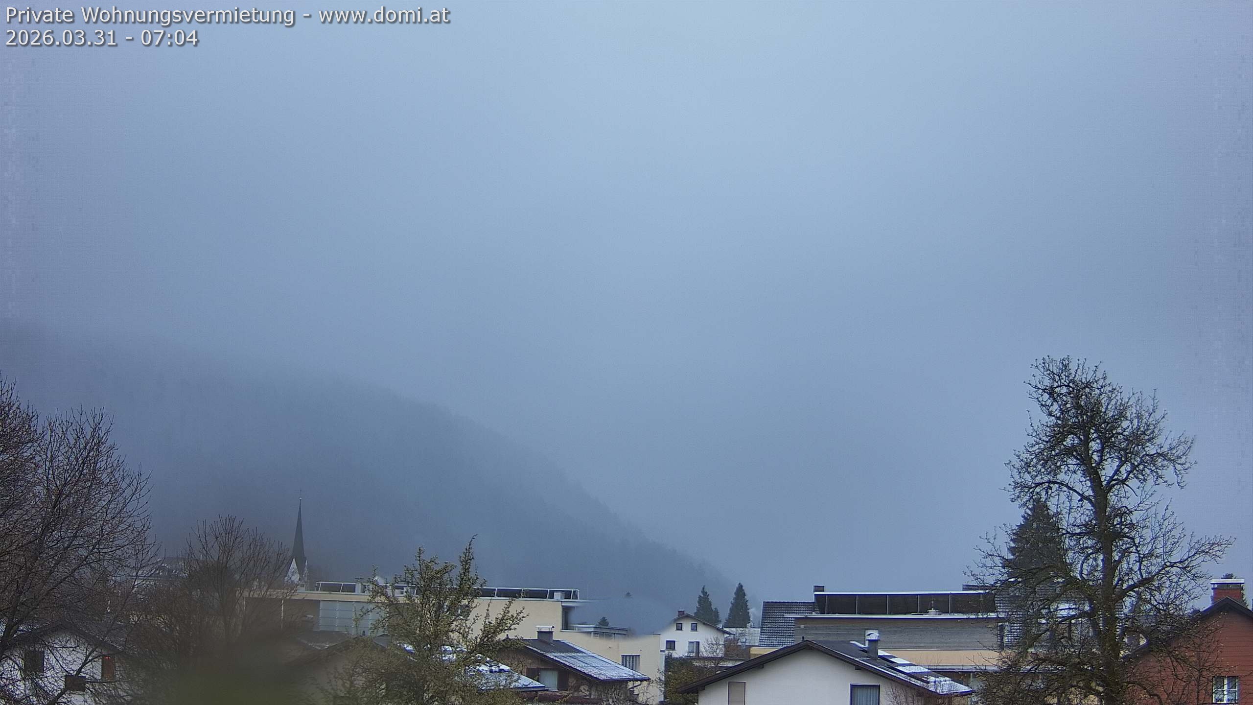 Archiv Foto Webcam Blick über Gisingen bei Feldkirch
