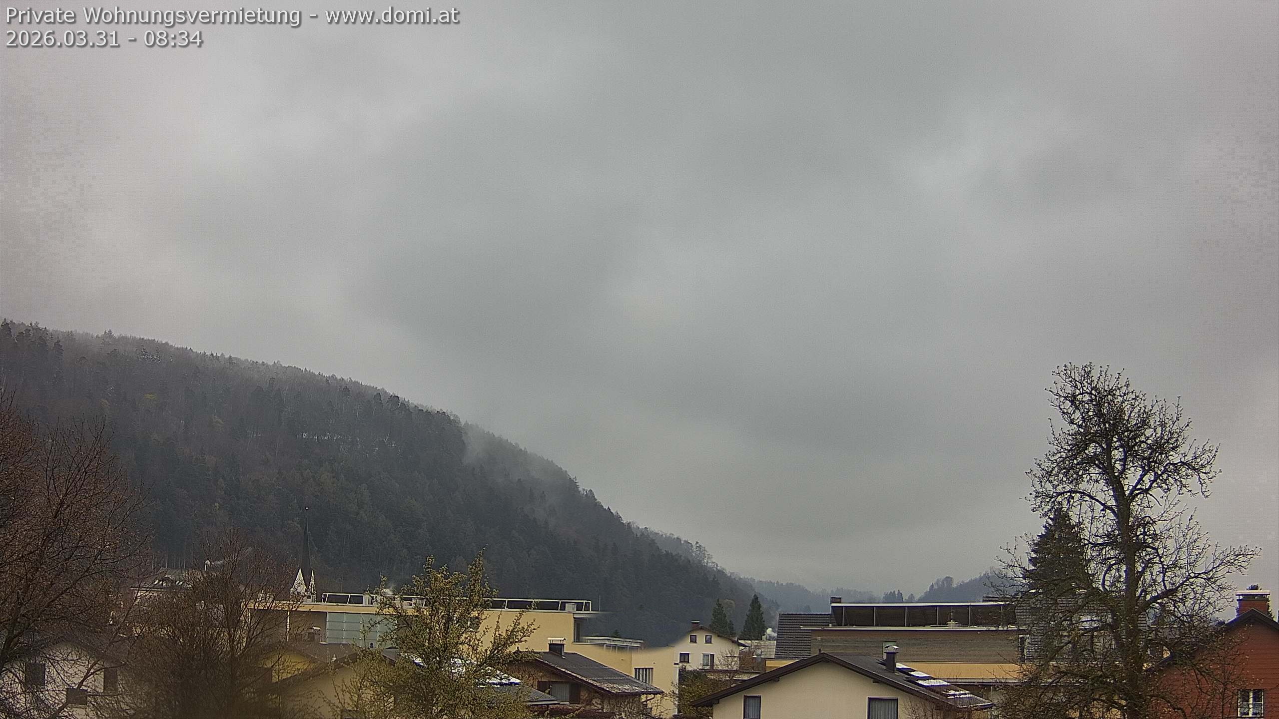 Archiv Foto Webcam Blick über Gisingen bei Feldkirch