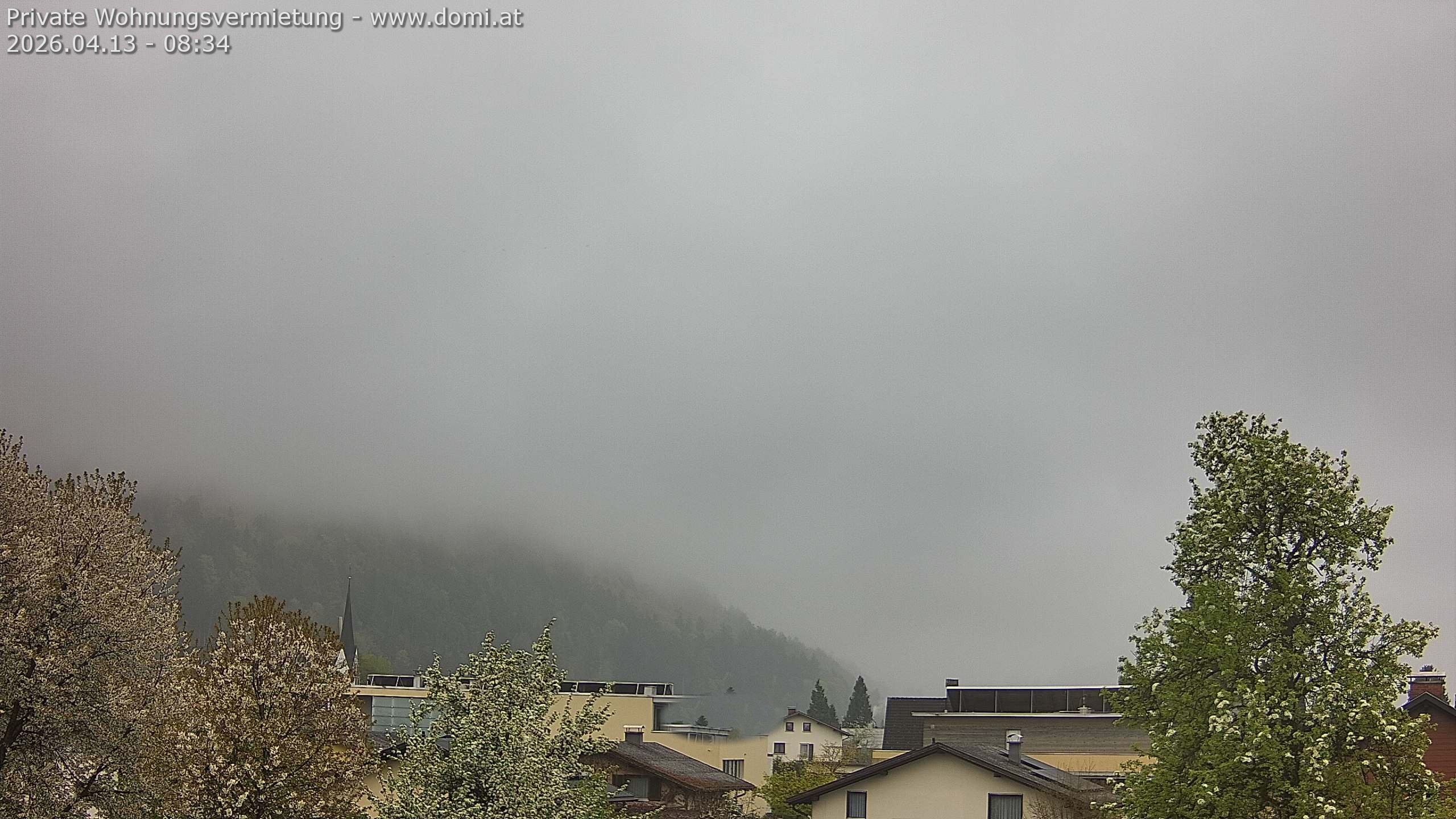 Archiv Foto Webcam Blick über Gisingen bei Feldkirch