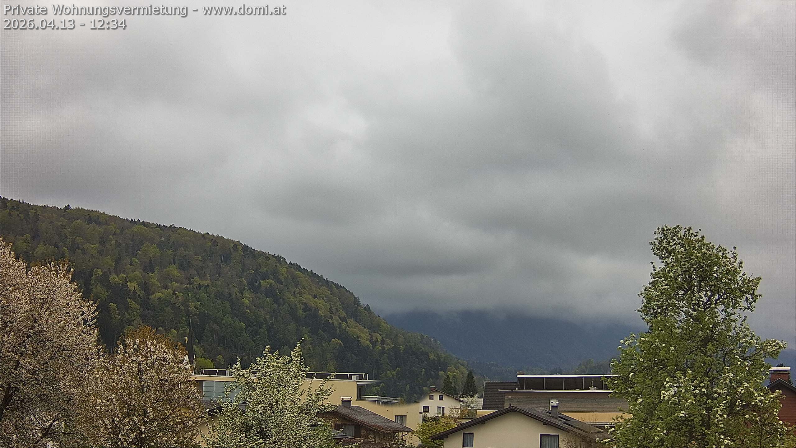 Archiv Foto Webcam Blick über Gisingen bei Feldkirch