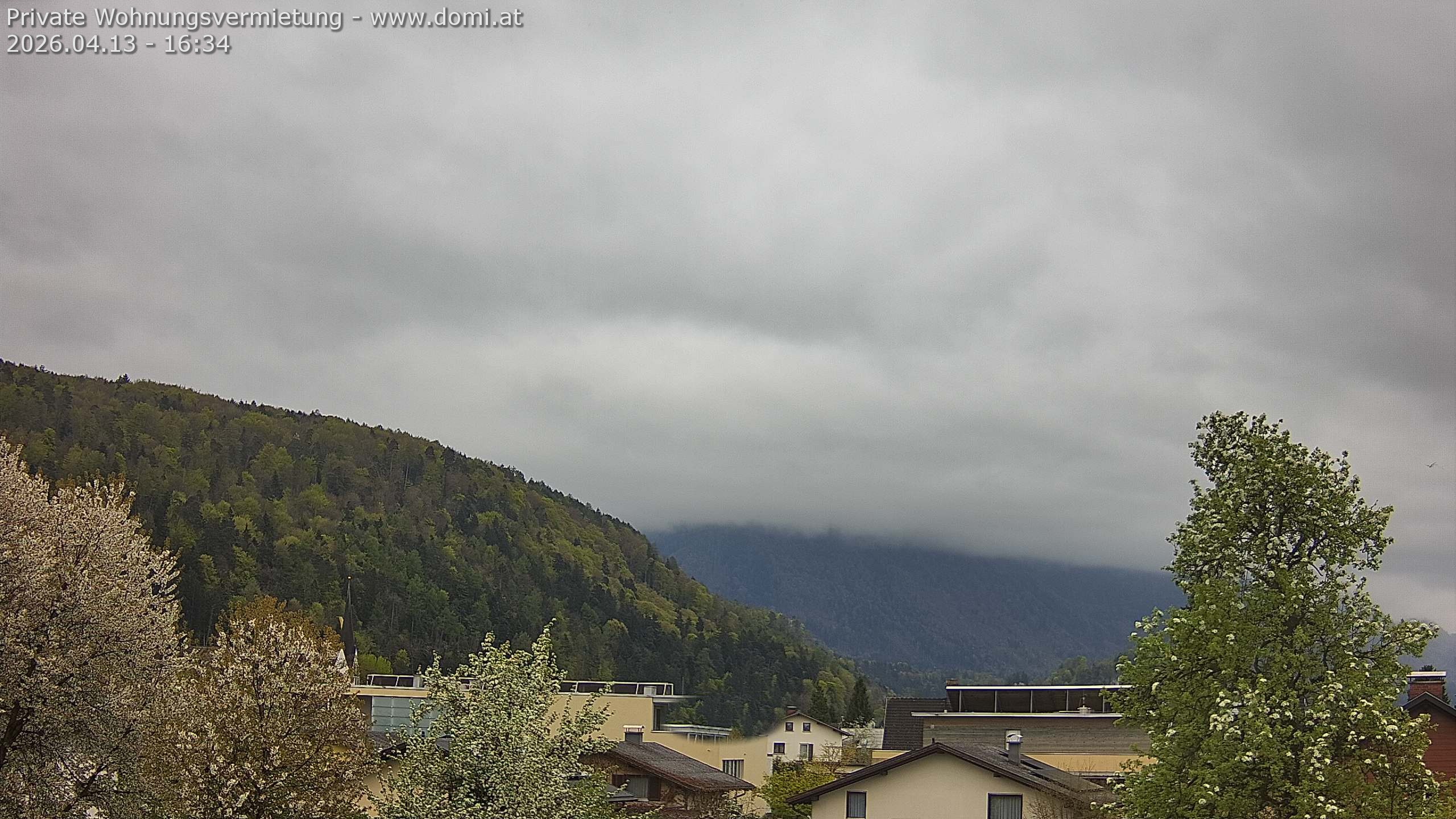 Archiv Foto Webcam Blick über Gisingen bei Feldkirch