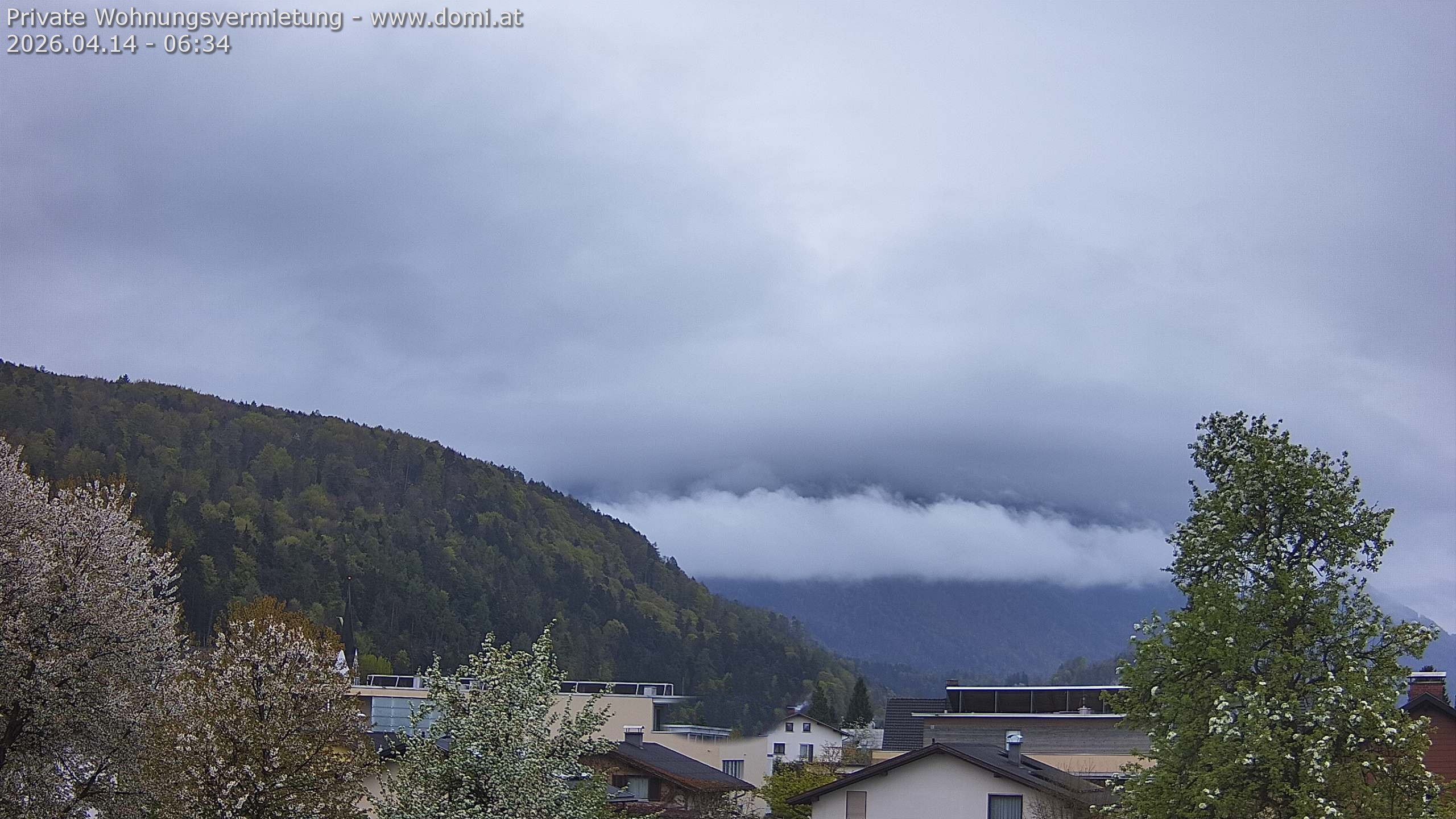 Archiv Foto Webcam Blick über Gisingen bei Feldkirch