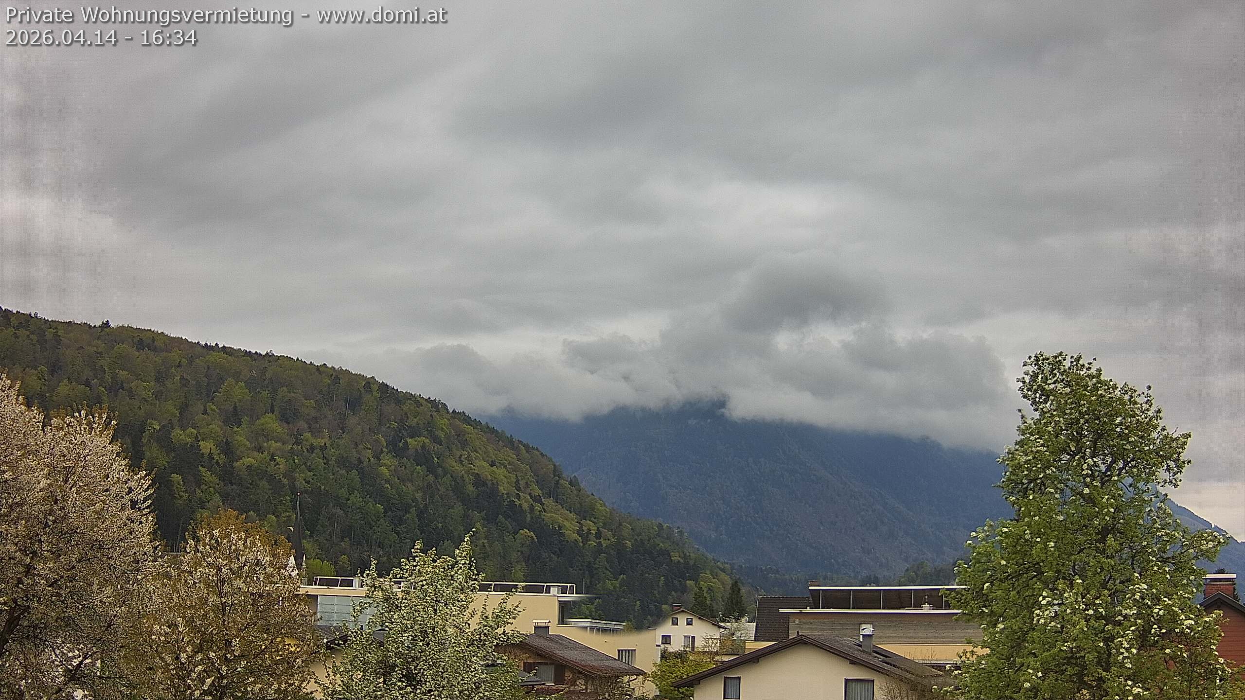 Archiv Foto Webcam Blick über Gisingen bei Feldkirch