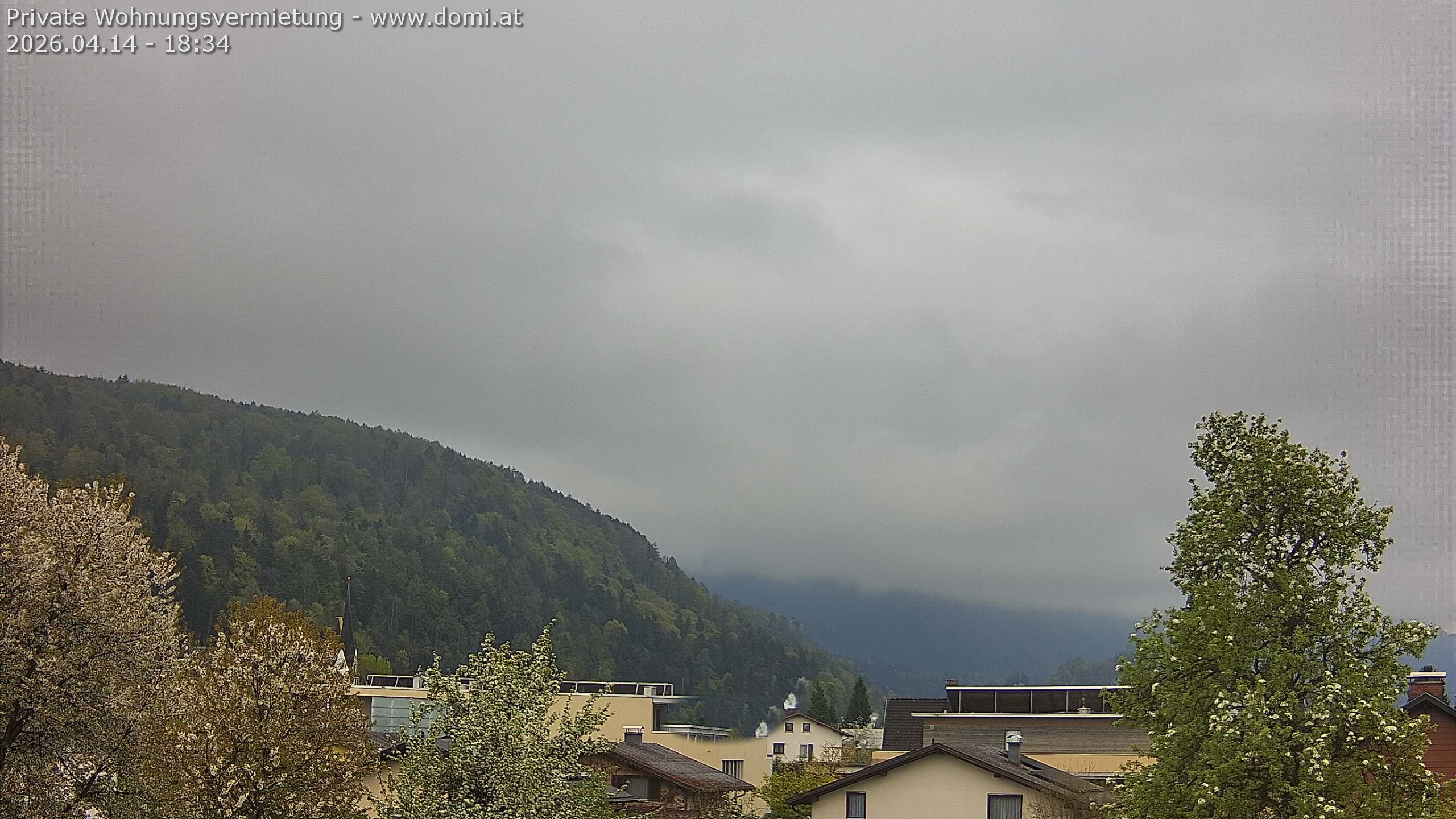 Archiv Foto Webcam Blick über Gisingen bei Feldkirch