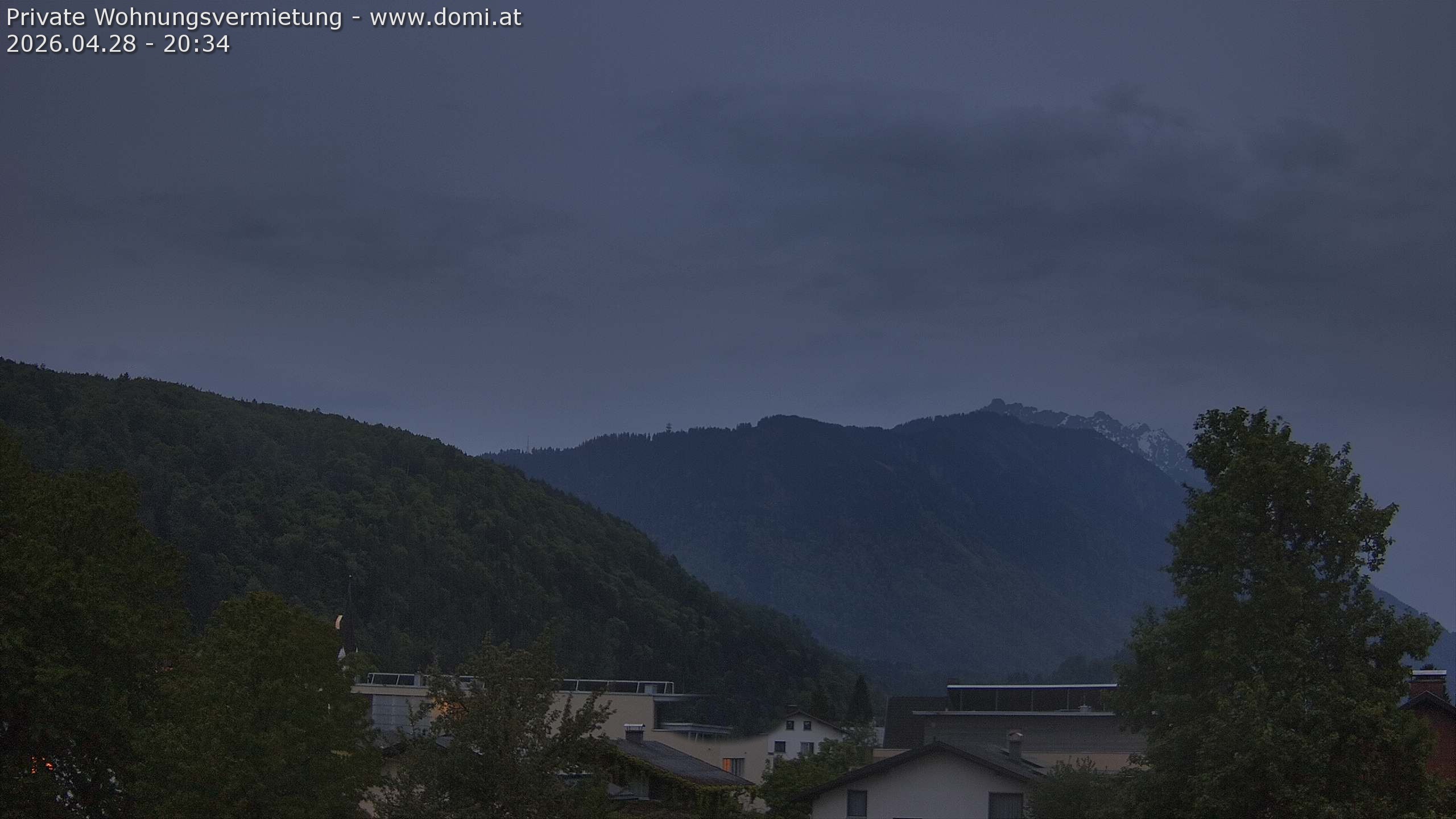 Archiv Foto Webcam Blick über Gisingen bei Feldkirch
