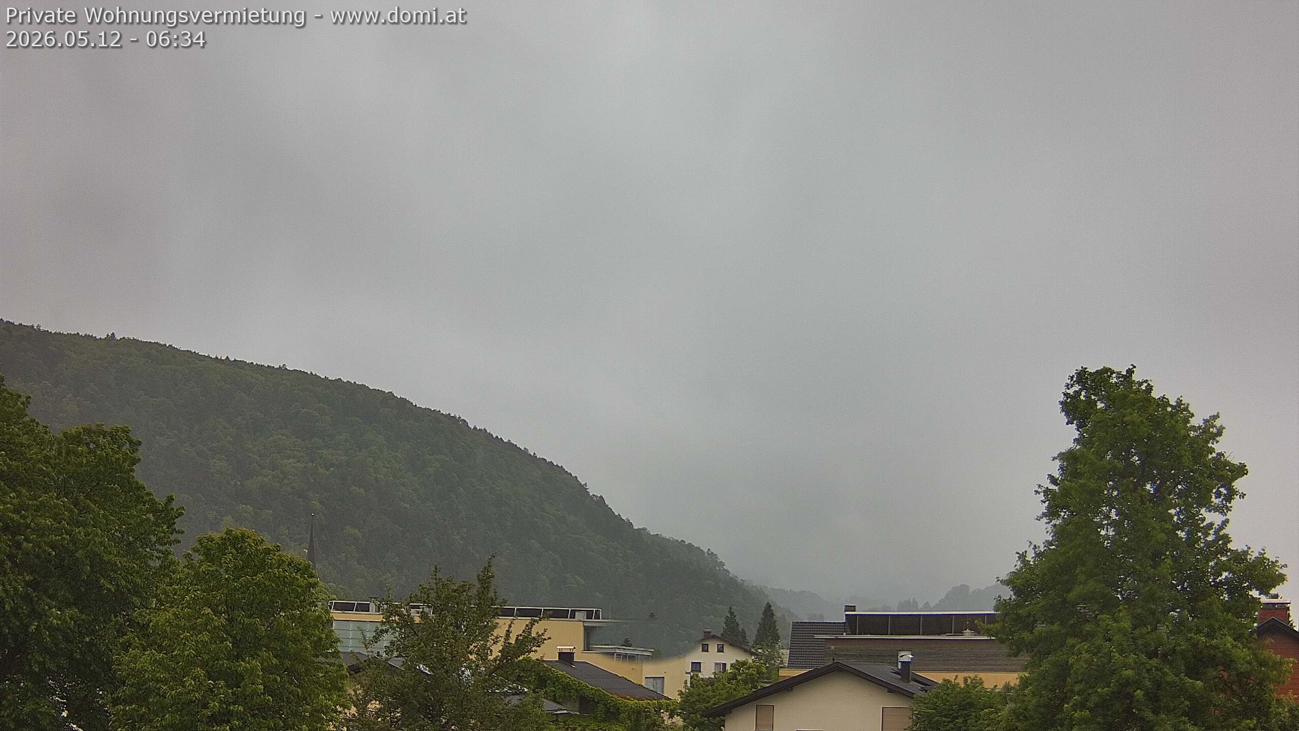 Archiv Foto Webcam Blick über Gisingen bei Feldkirch