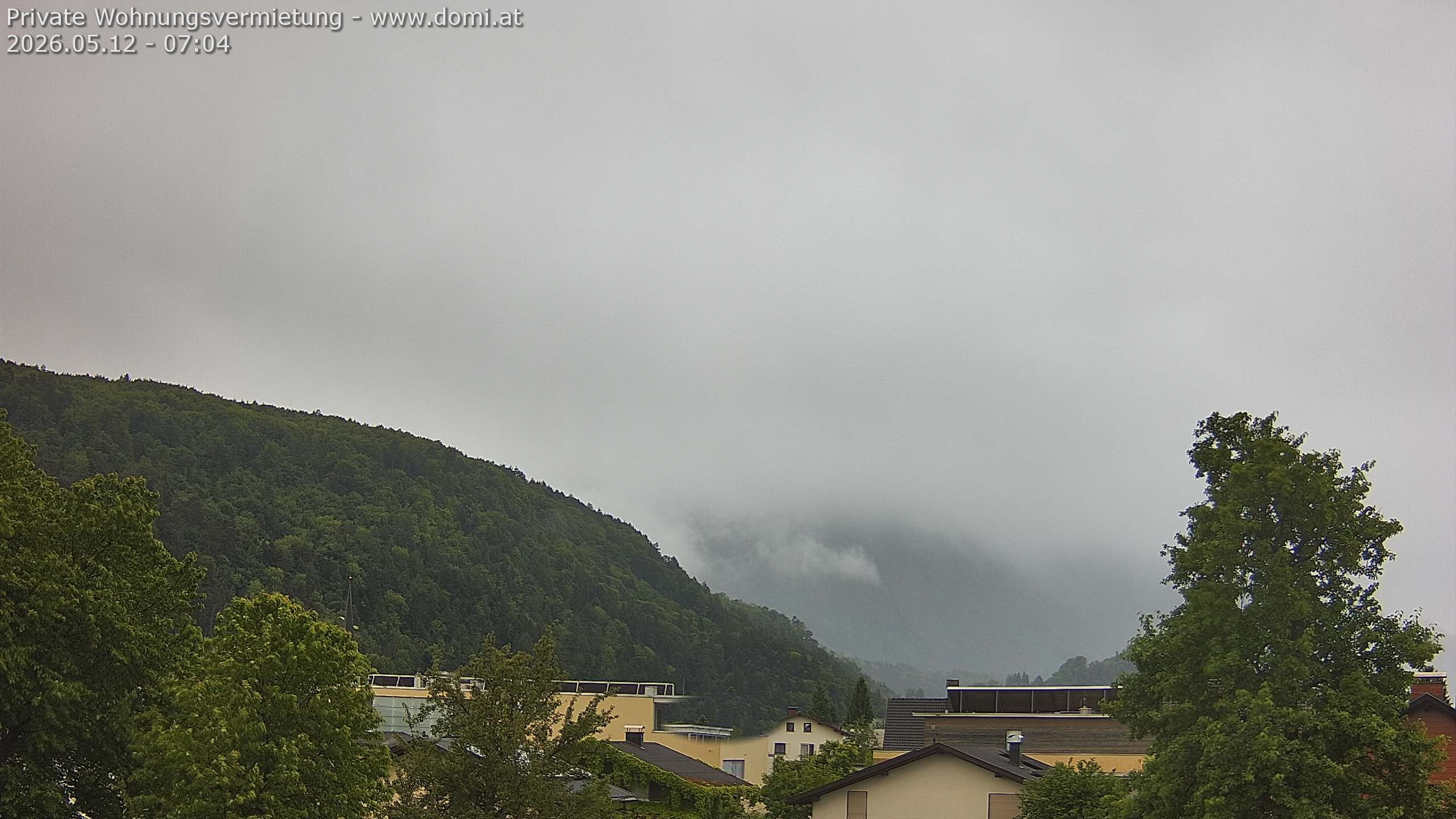 Archiv Foto Webcam Blick über Gisingen bei Feldkirch