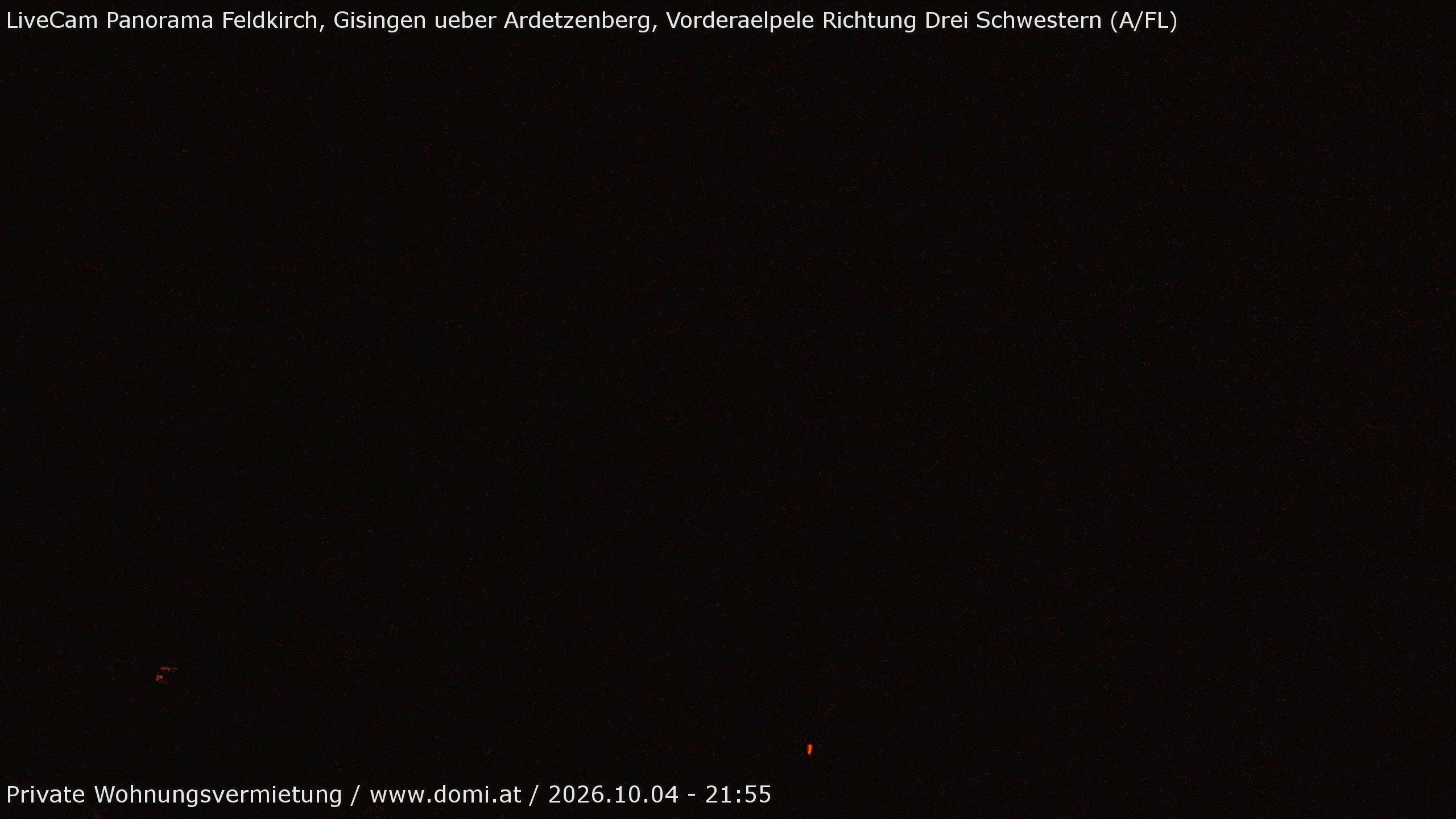 Archiv Foto Webcam Blick über Gisingen bei Feldkirch