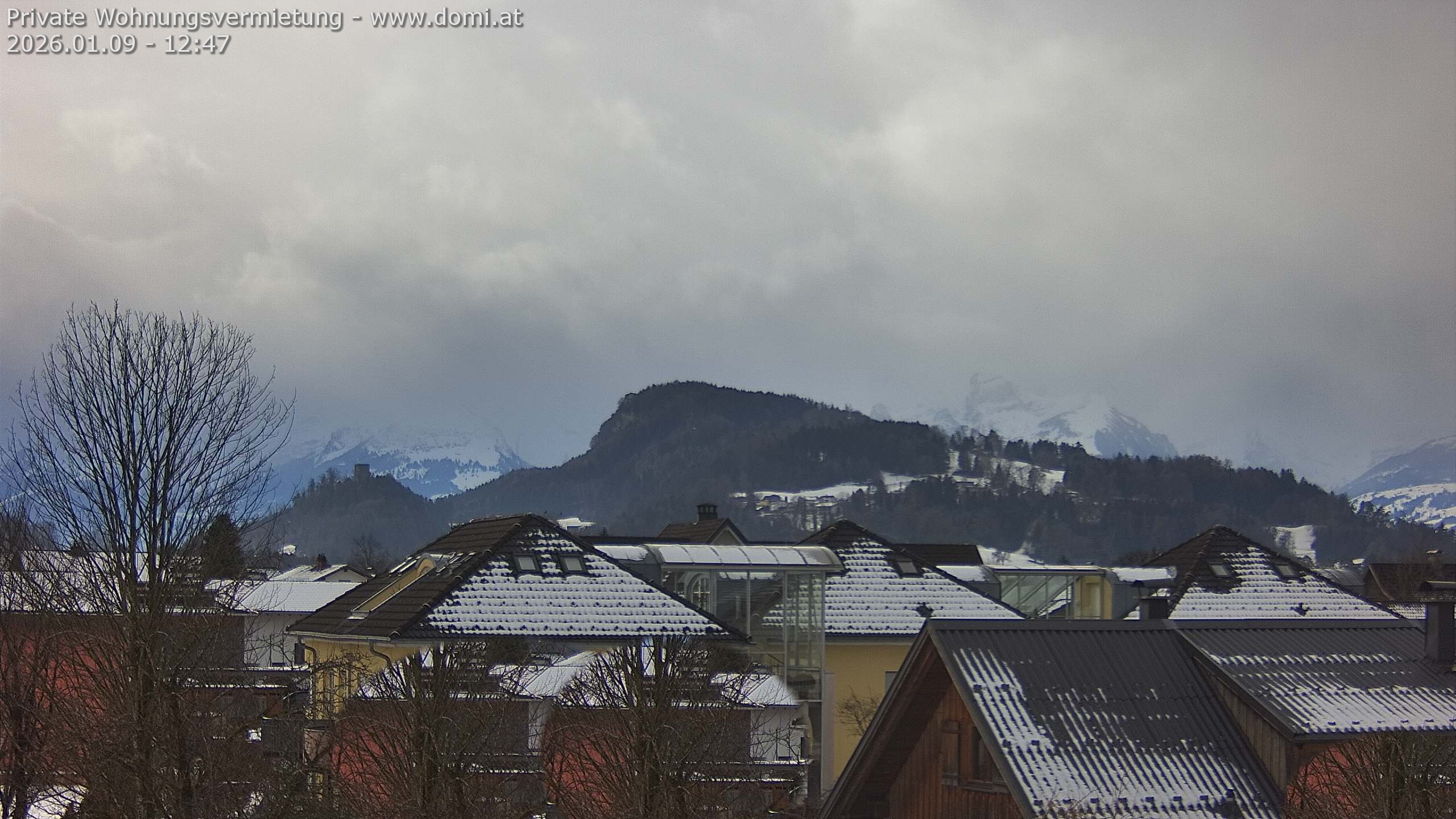 Archiv Foto Webcam Ausblick von Gisingen in Feldkirch auf Alvier und Fulfirst