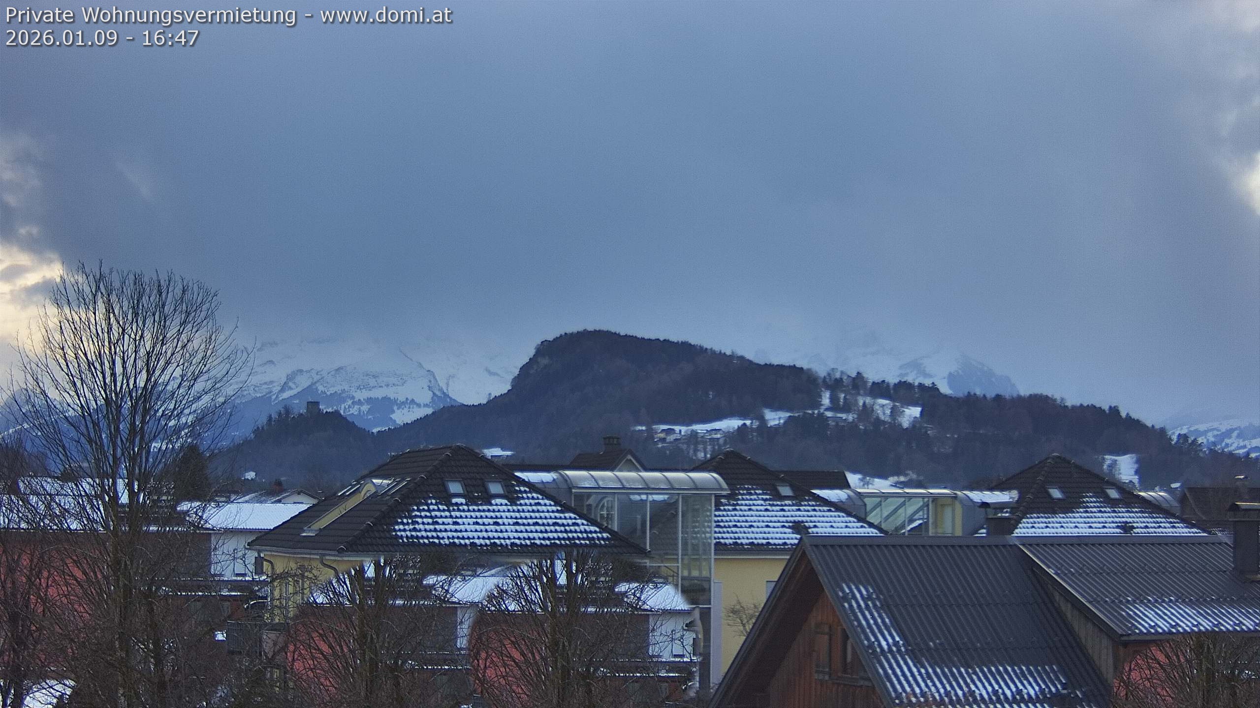 Archiv Foto Webcam Ausblick von Gisingen in Feldkirch auf Alvier und Fulfirst