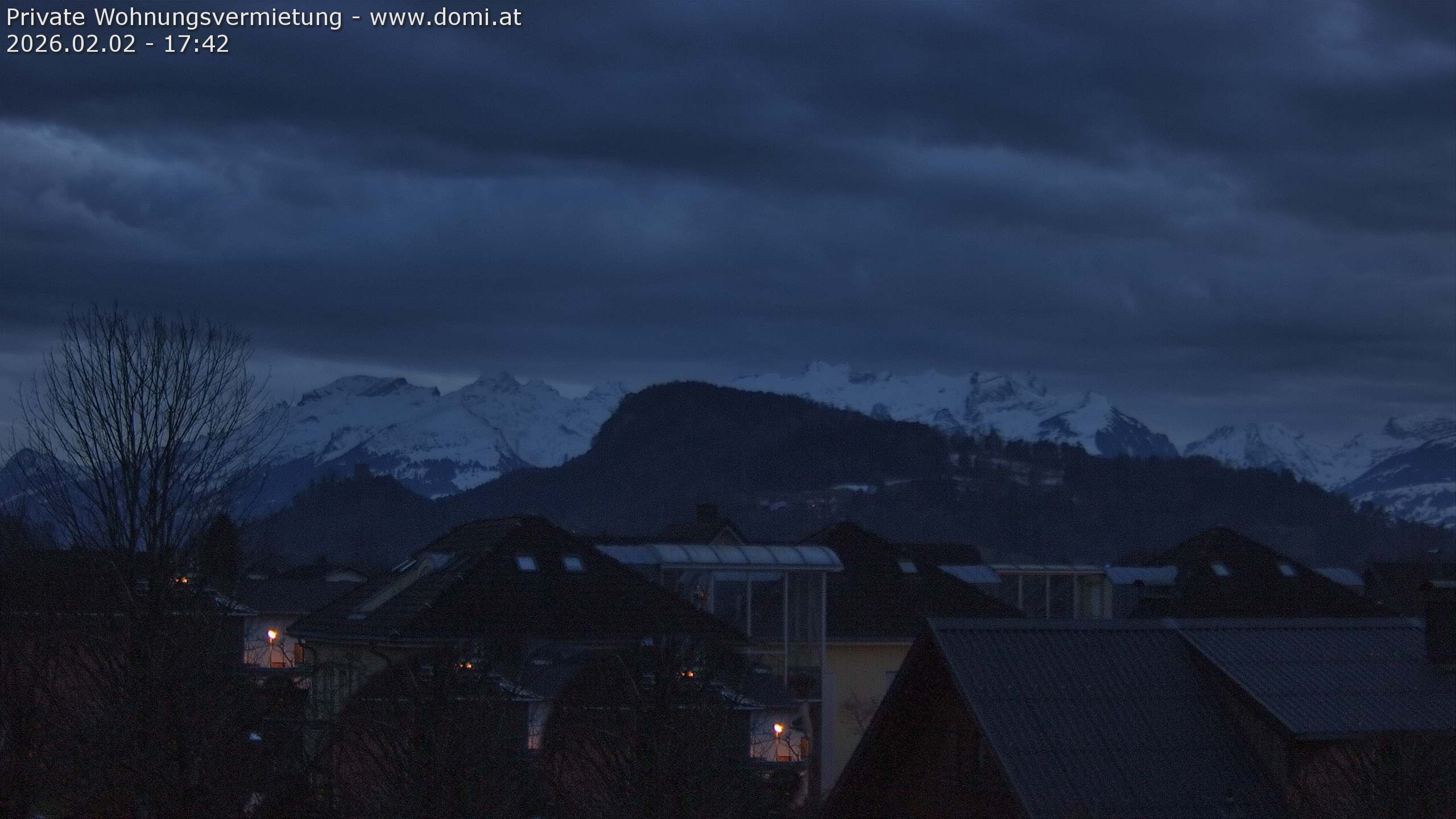 Archiv Foto Webcam Ausblick von Gisingen in Feldkirch auf Alvier und Fulfirst