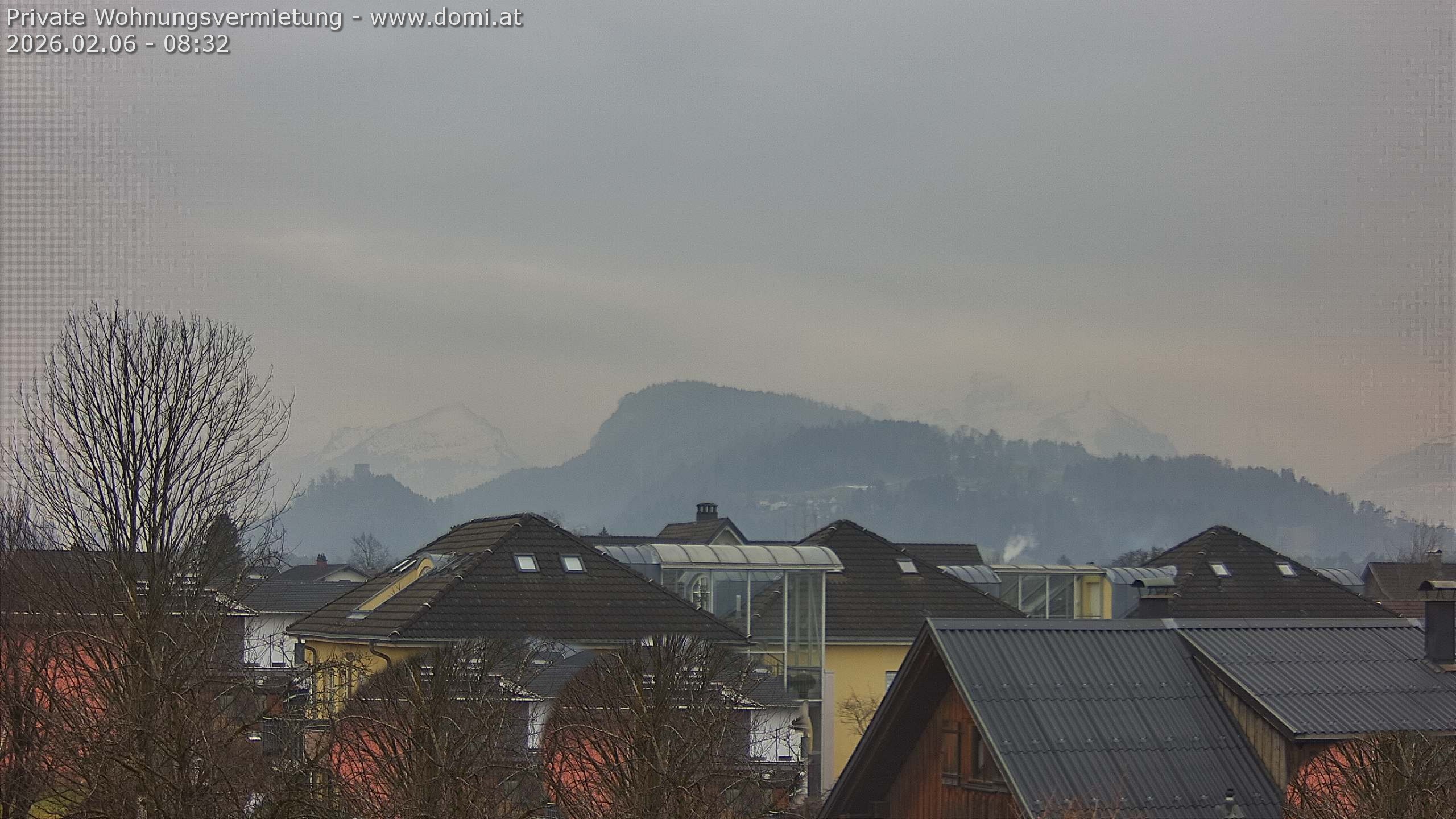 Archiv Foto Webcam Ausblick von Gisingen in Feldkirch auf Alvier und Fulfirst