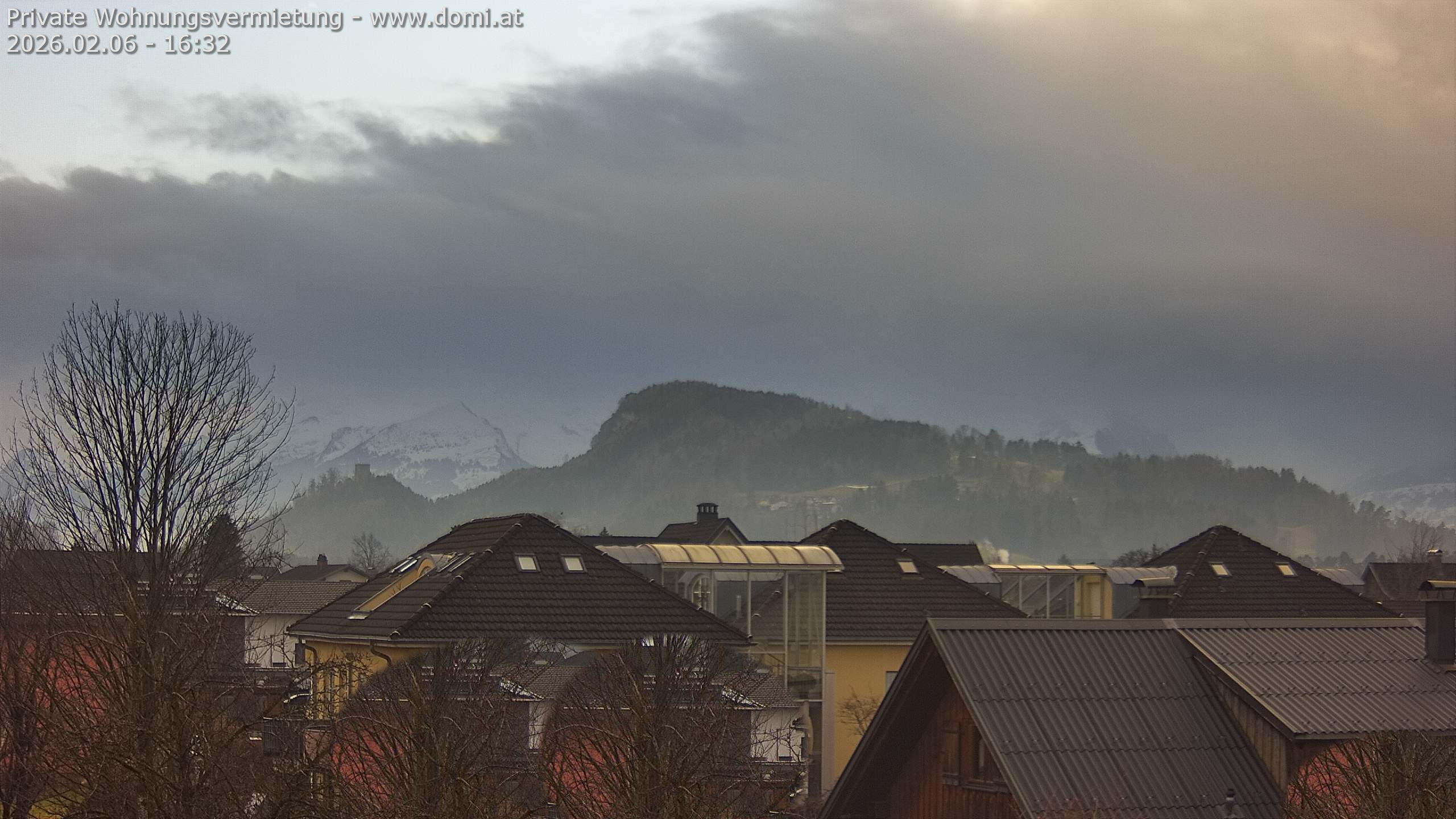 Archiv Foto Webcam Ausblick von Gisingen in Feldkirch auf Alvier und Fulfirst