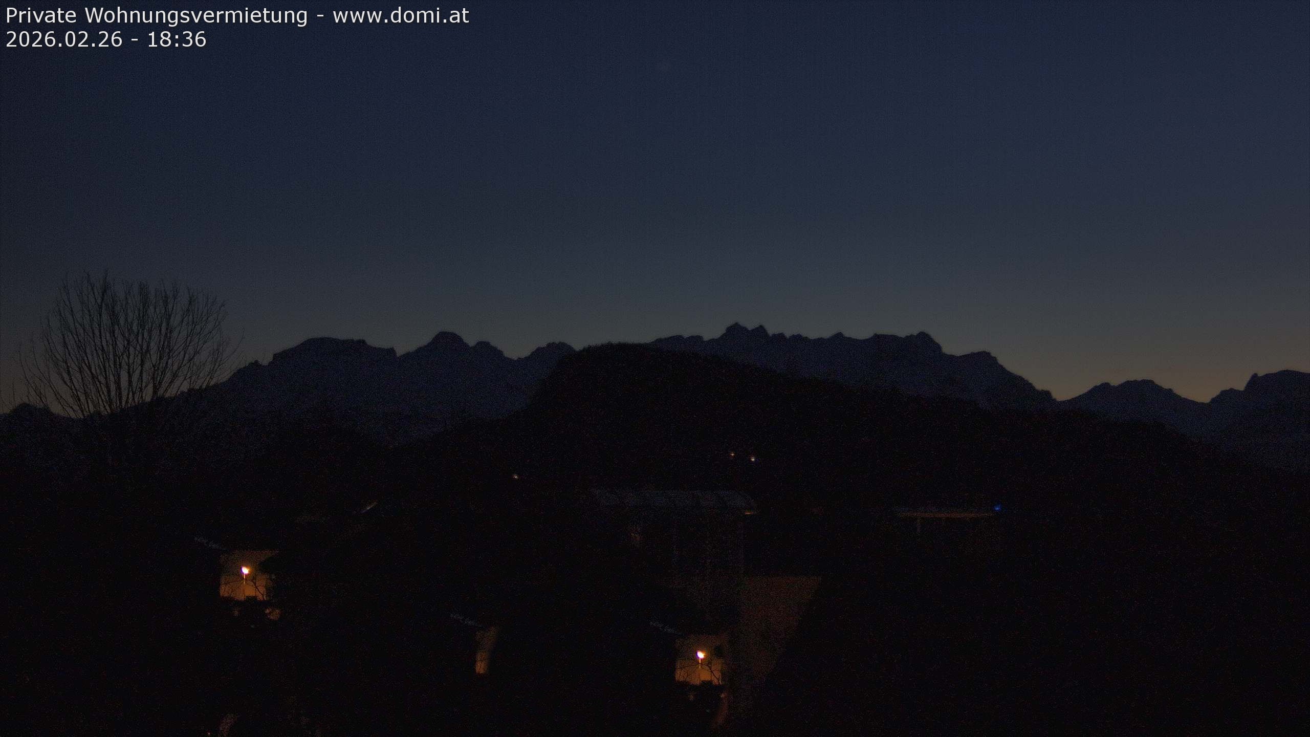 Archived image Webcam View of Alvier and Fulfirst from Gisingen in Feldkirch