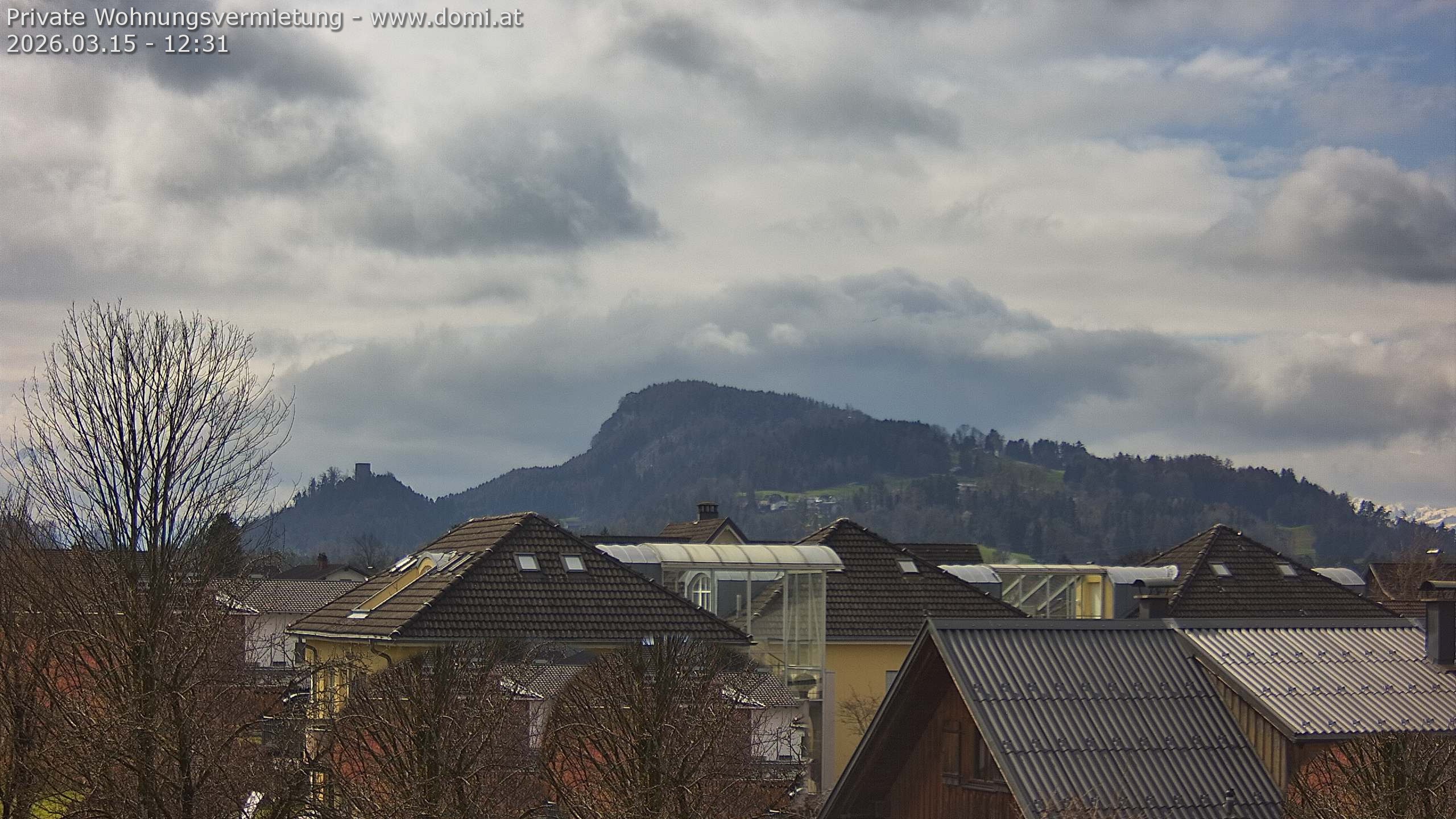 Archiv Foto Webcam Ausblick von Gisingen in Feldkirch auf Alvier und Fulfirst