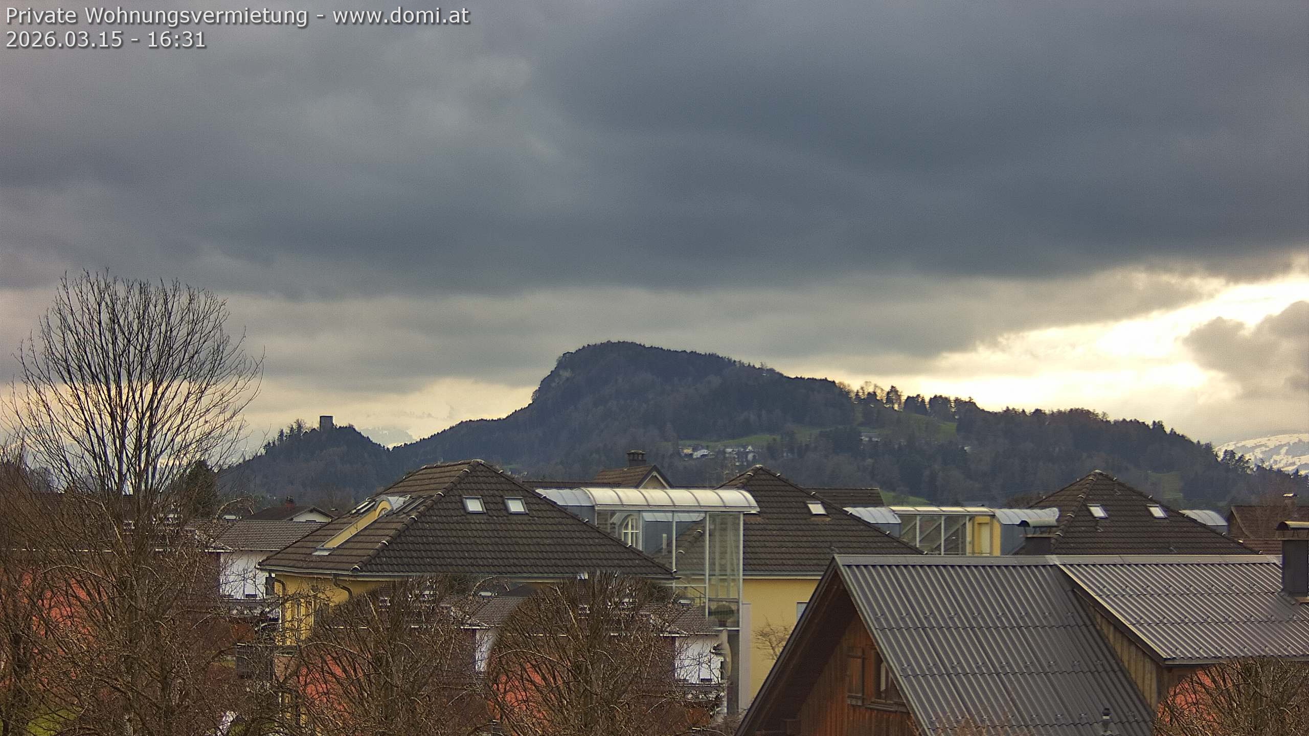 Archiv Foto Webcam Ausblick von Gisingen in Feldkirch auf Alvier und Fulfirst