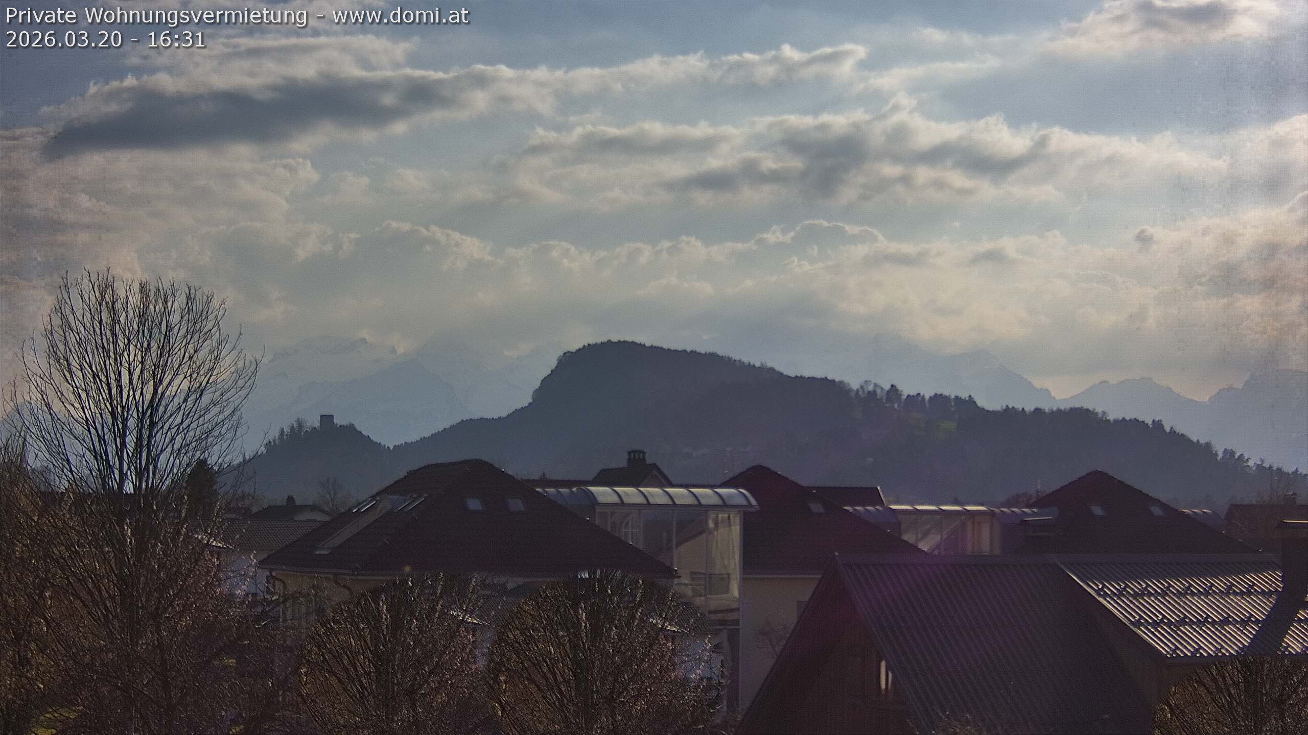 Archiv Foto Webcam Ausblick von Gisingen in Feldkirch auf Alvier und Fulfirst