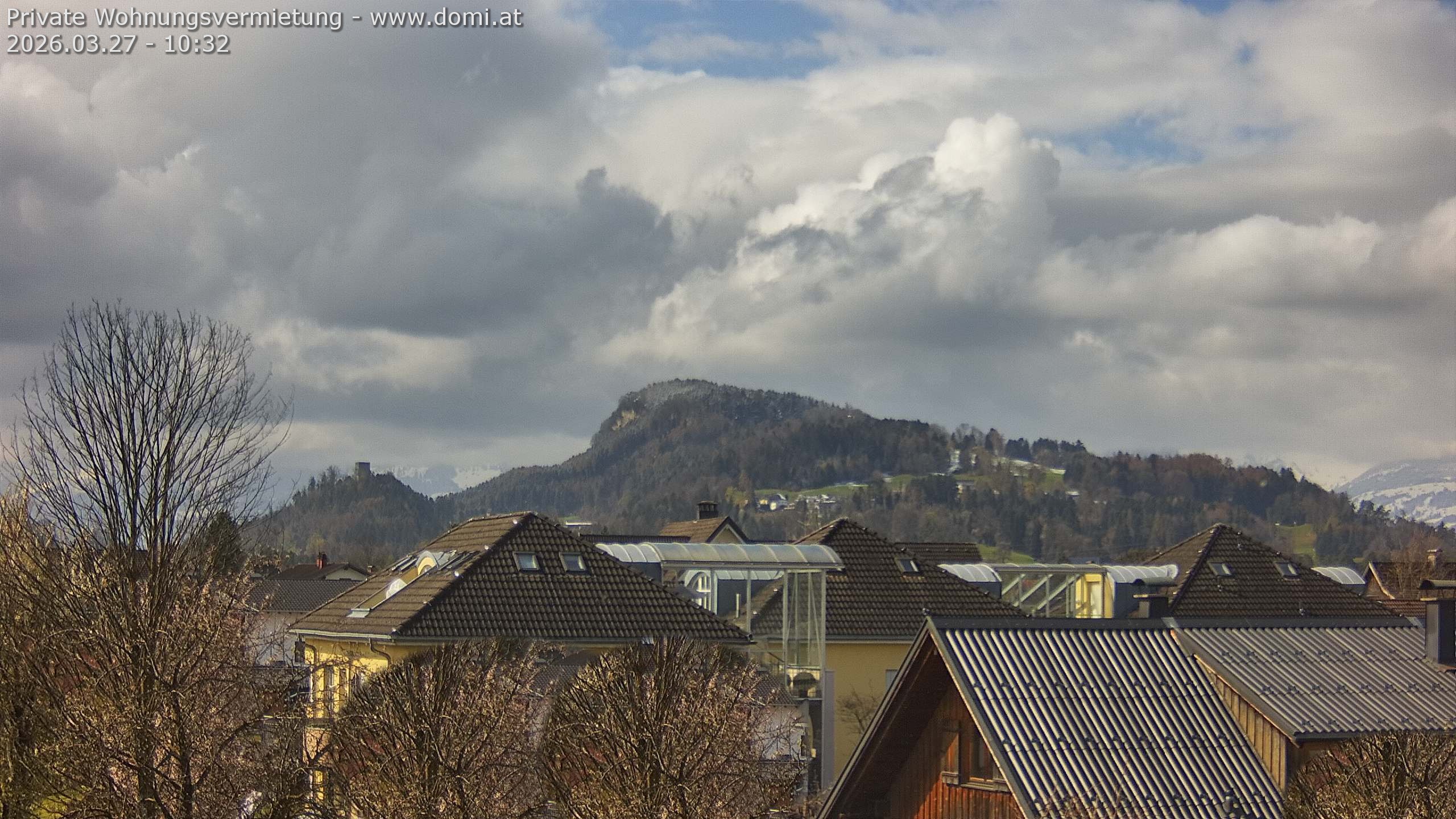 Archiv Foto Webcam Ausblick von Gisingen in Feldkirch auf Alvier und Fulfirst