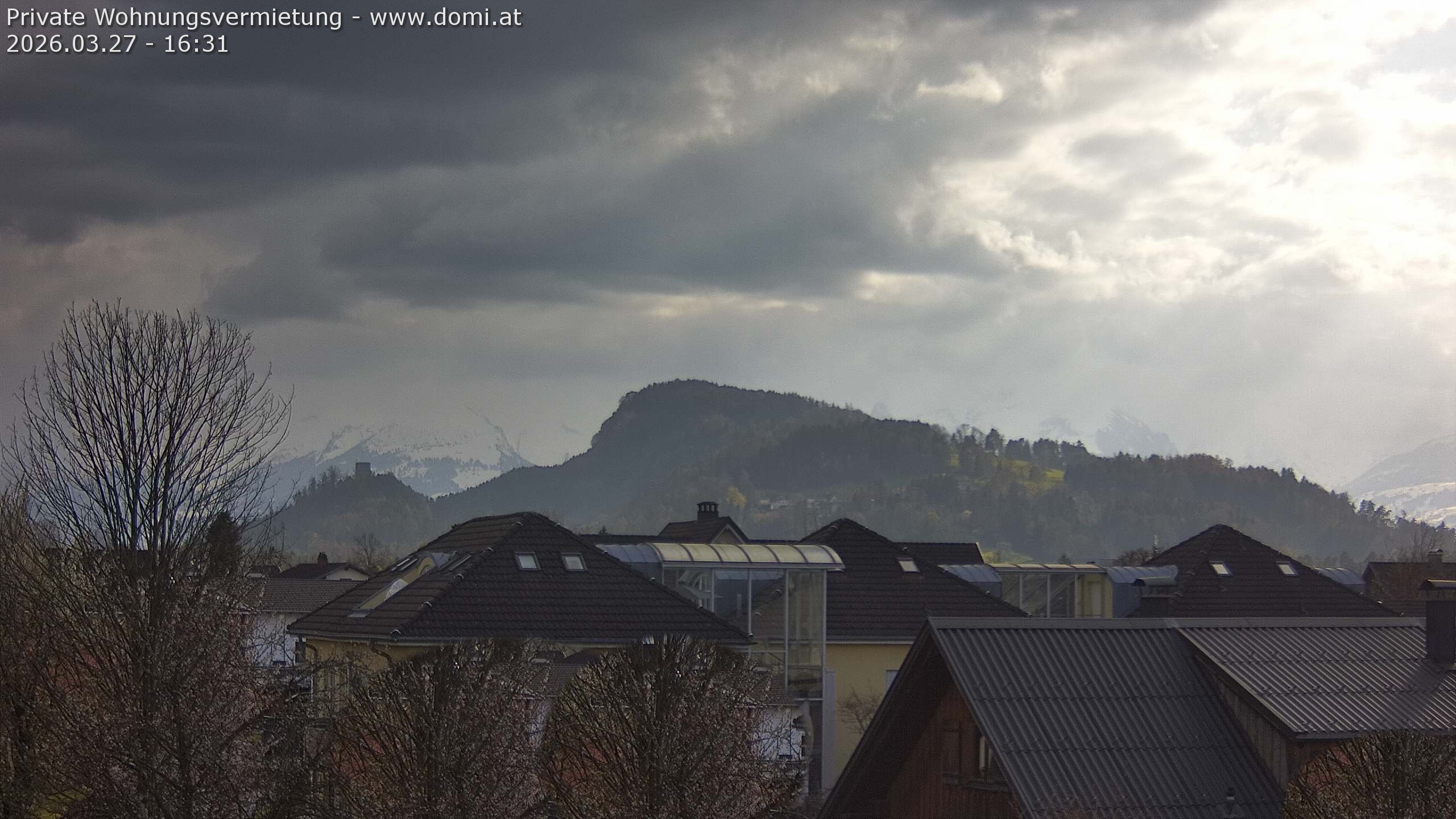 Archiv Foto Webcam Ausblick von Gisingen in Feldkirch auf Alvier und Fulfirst
