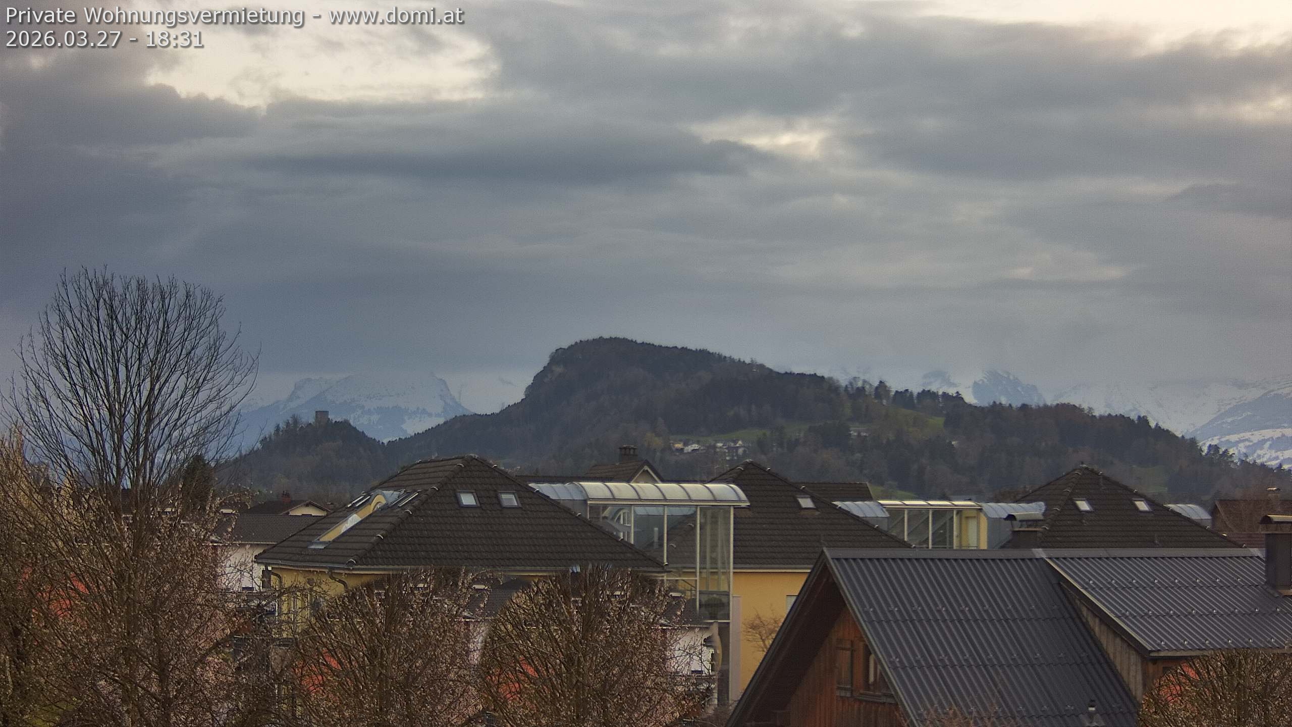 Archiv Foto Webcam Ausblick von Gisingen in Feldkirch auf Alvier und Fulfirst