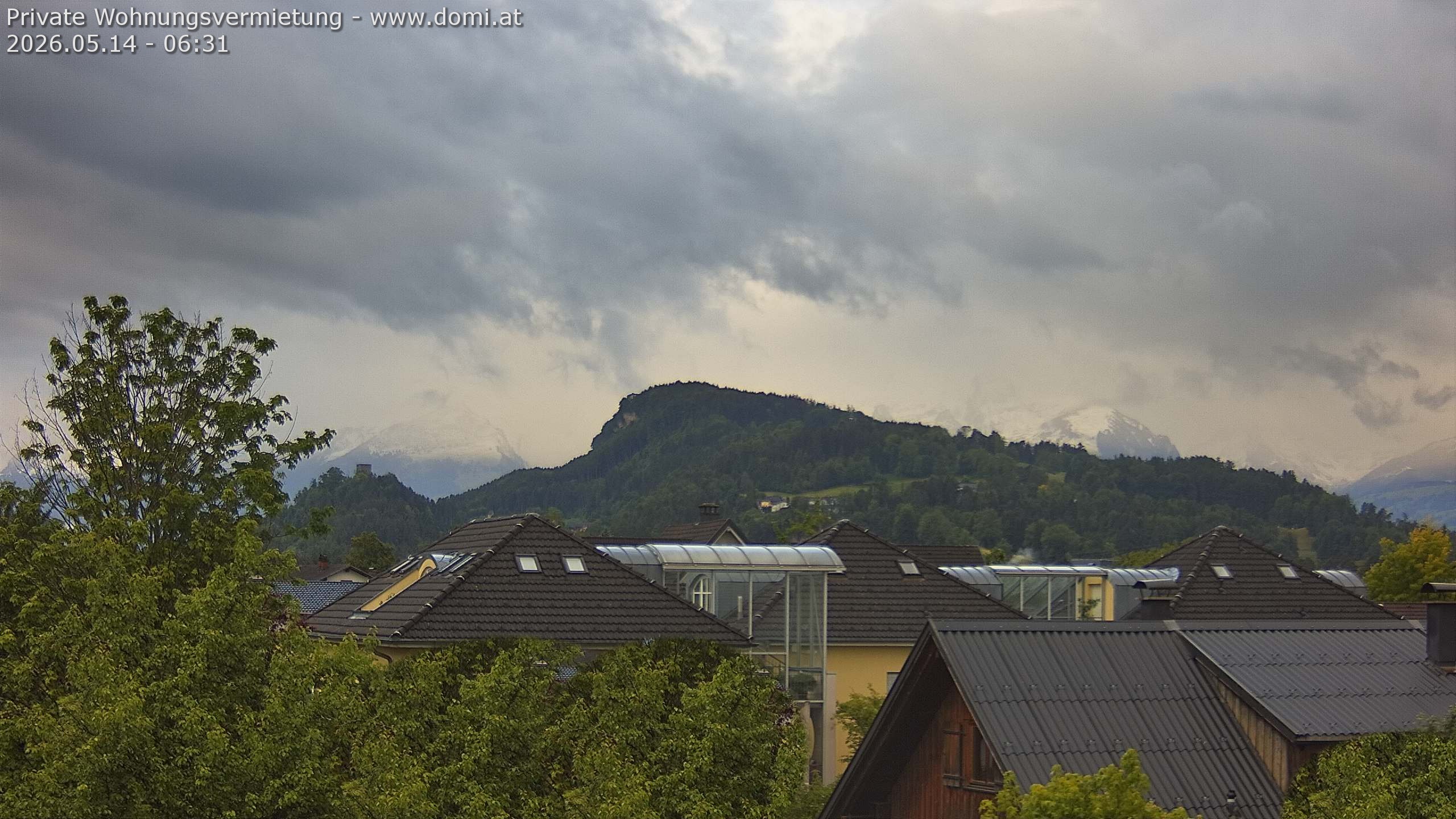 Archiv Foto Webcam Ausblick von Gisingen in Feldkirch auf Alvier und Fulfirst