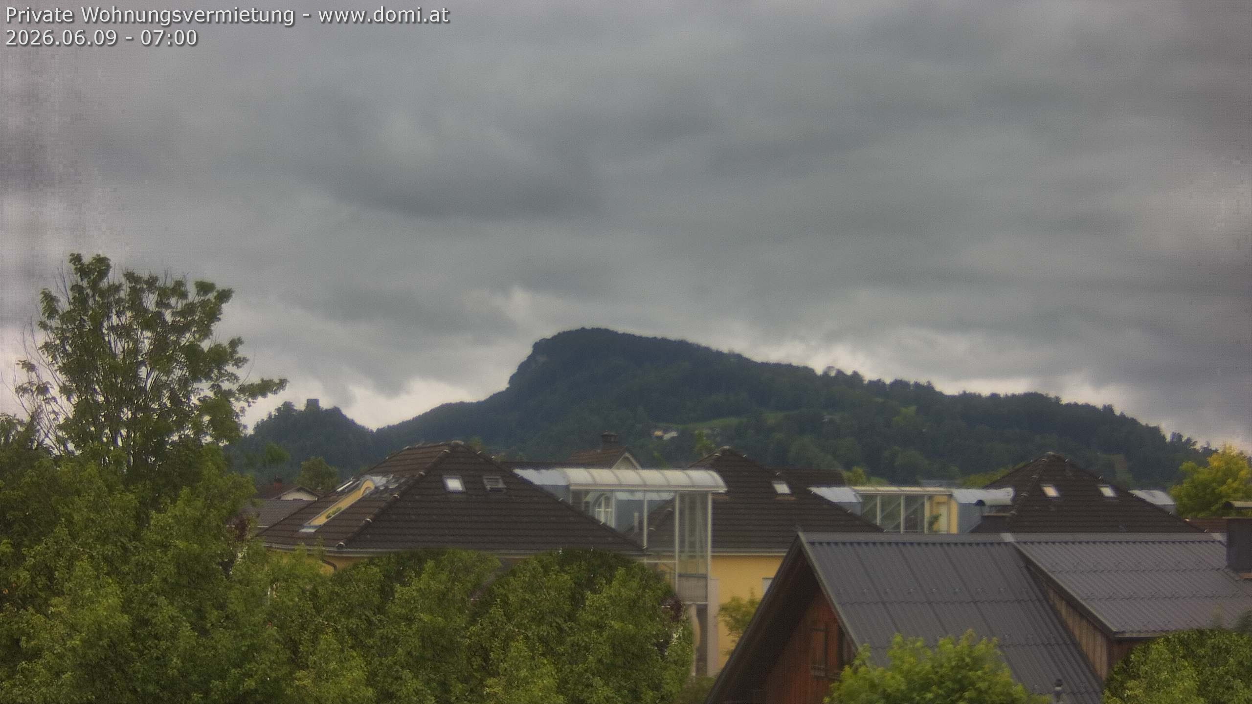 Archiv Foto Webcam Ausblick von Gisingen in Feldkirch auf Alvier und Fulfirst
