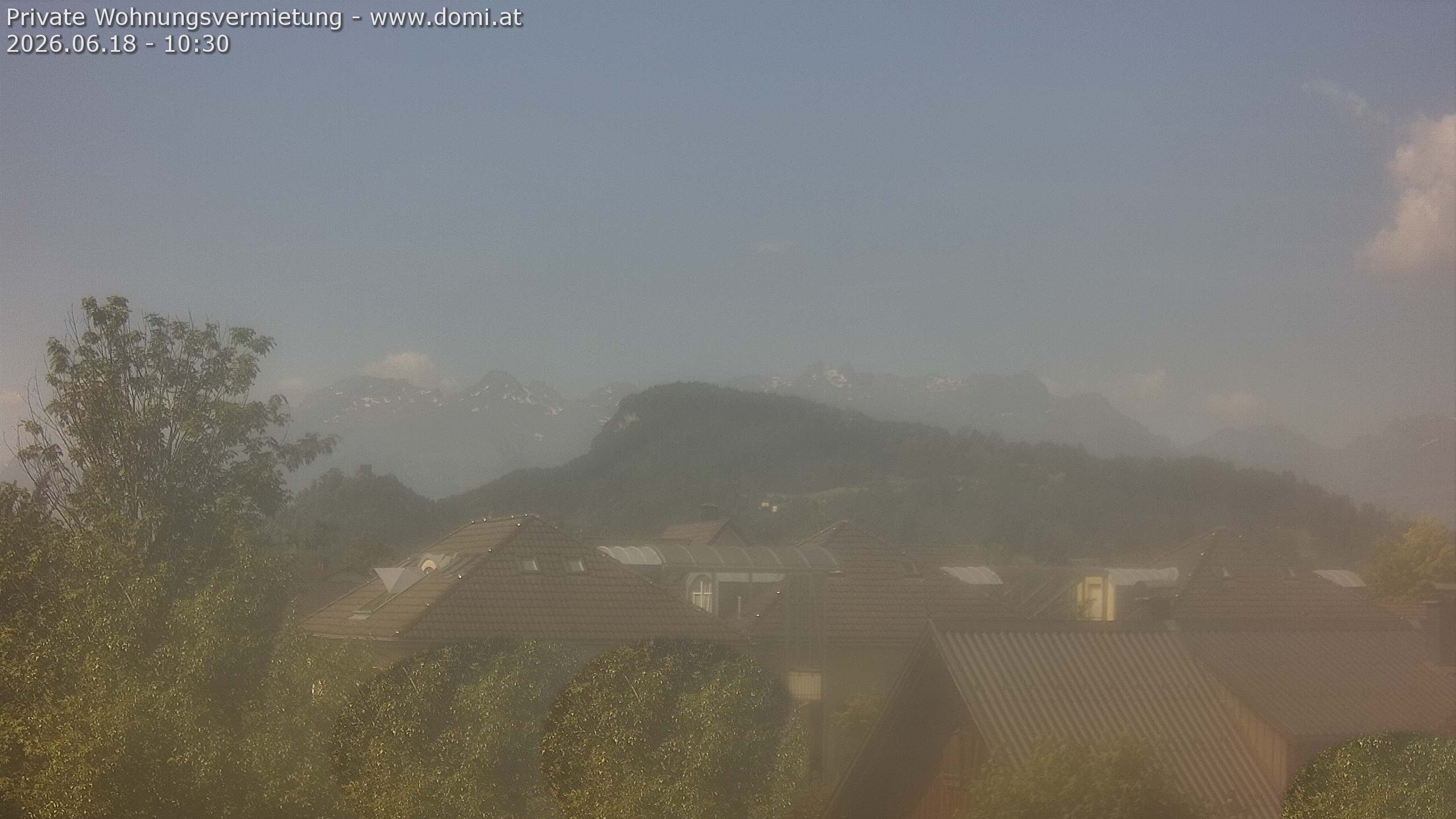 Archived image Webcam View of Alvier and Fulfirst from Gisingen in Feldkirch