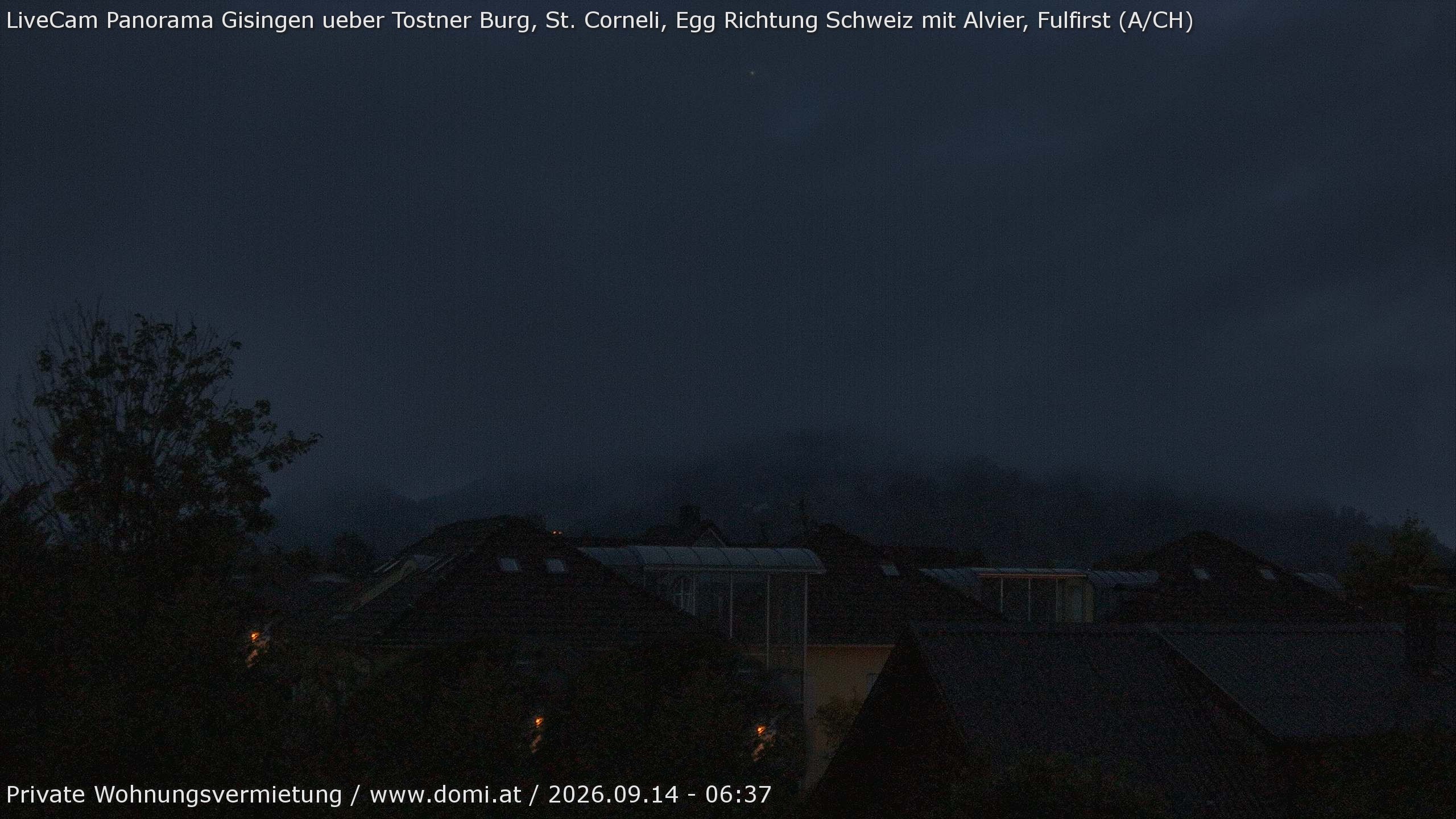 Archiv Foto Webcam Ausblick von Gisingen in Feldkirch auf Alvier und Fulfirst