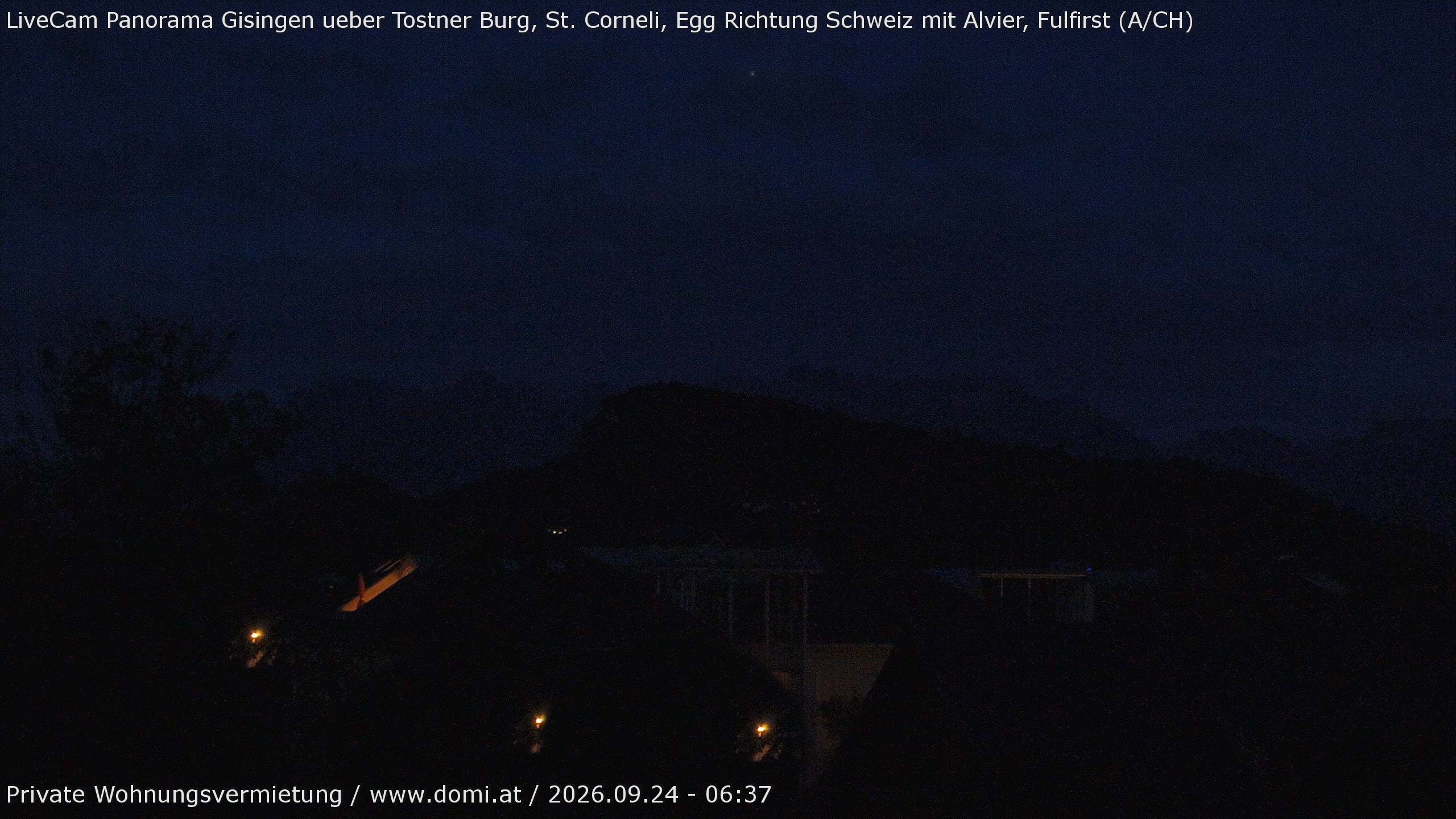 Archiv Foto Webcam Ausblick von Gisingen in Feldkirch auf Alvier und Fulfirst