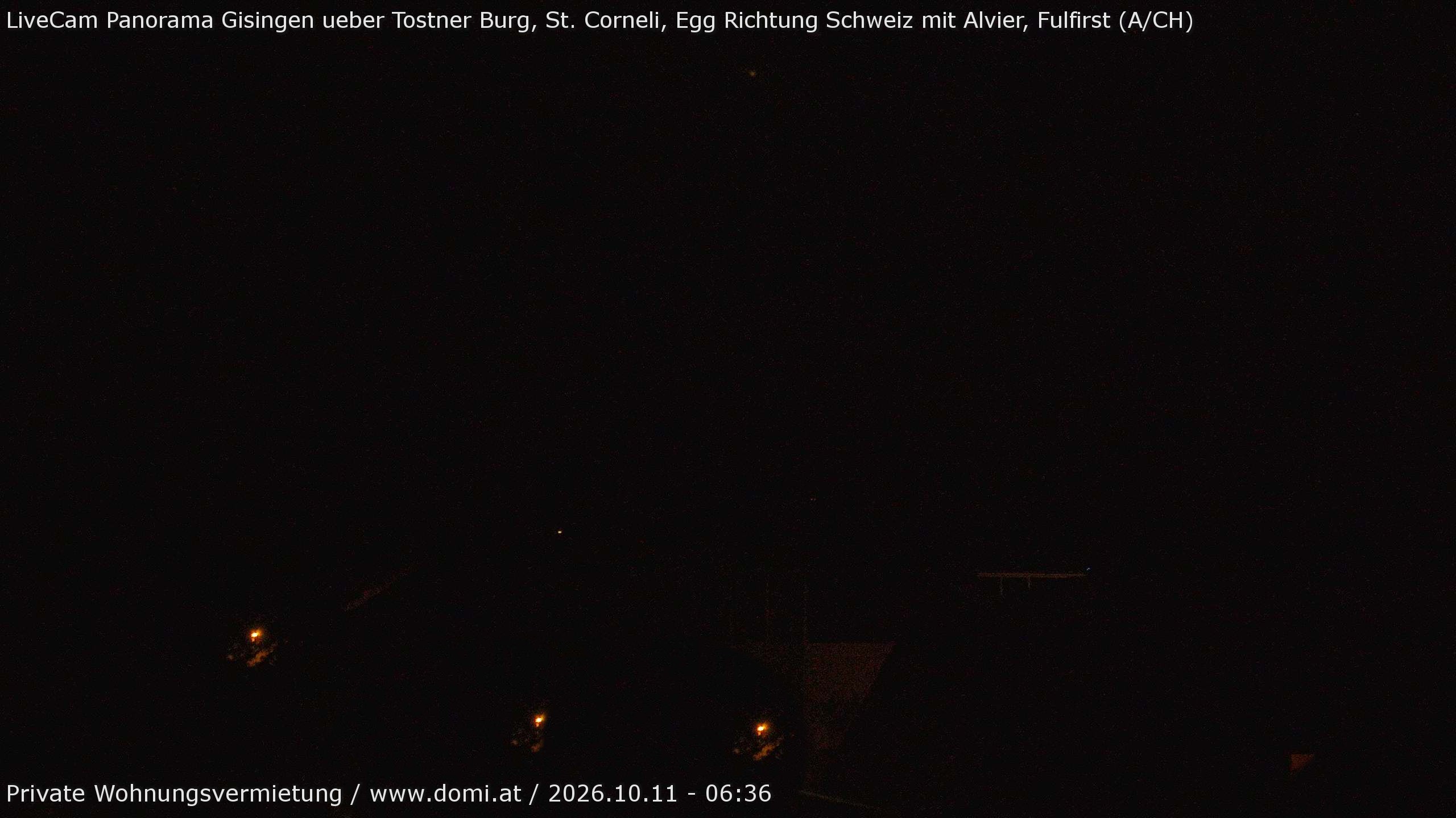 Archiv Foto Webcam Ausblick von Gisingen in Feldkirch auf Alvier und Fulfirst