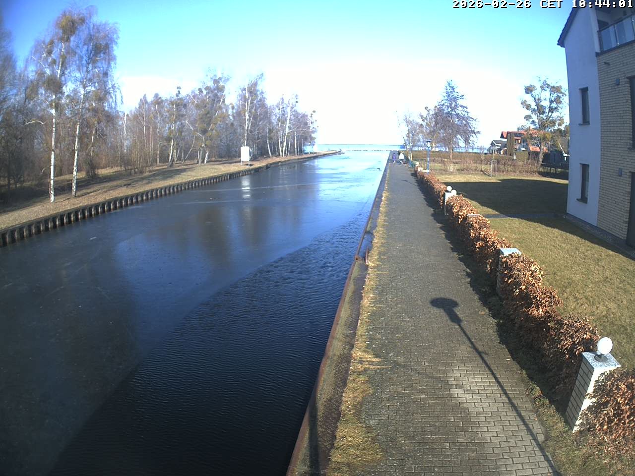Archived image Webcam Canal Müritz - Claassee